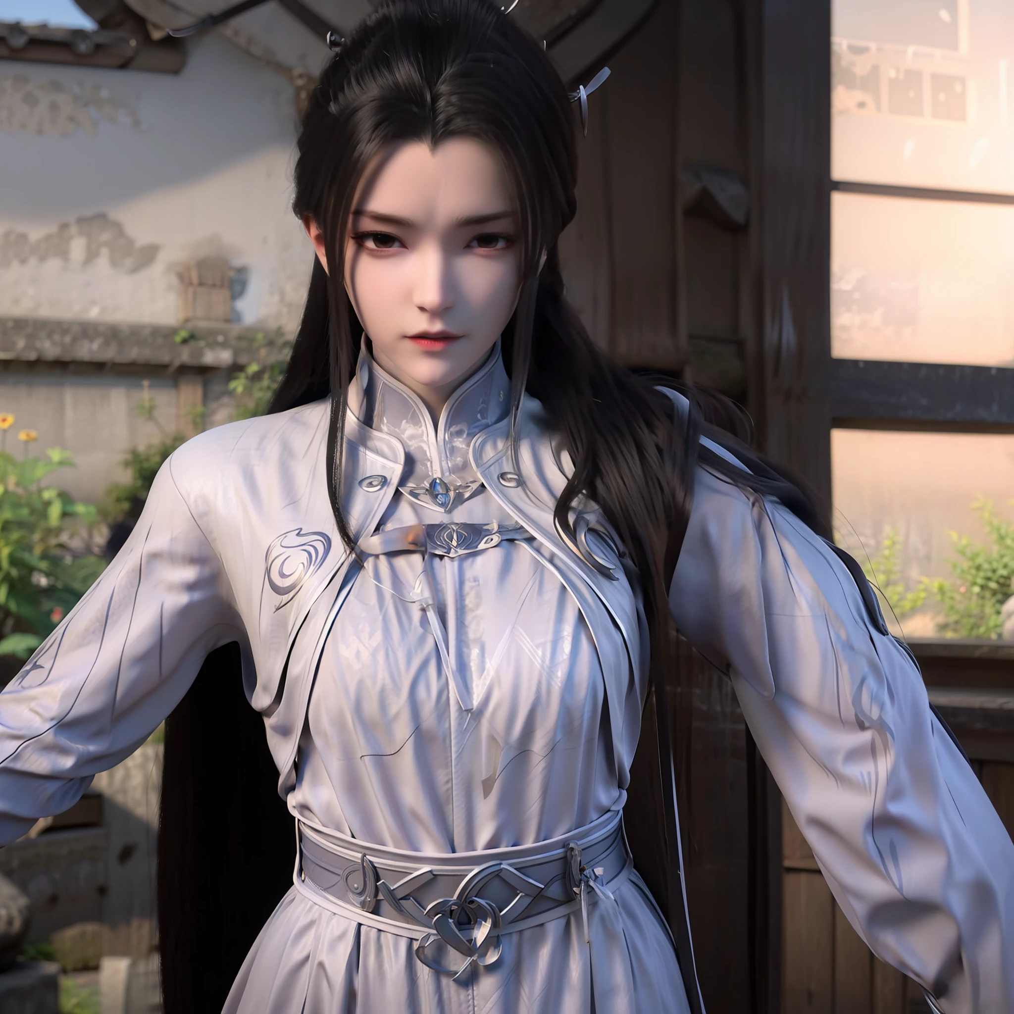 Best Quality, Masterpiece, High Resolution, 8K, (Realistic: 1.4), Ultra High Resolution, 1 Girl, Ultra Detailed, Surreal, Highly Detailed CG Illustration, Official Art, Cinematic Light, Reality, Young Beautiful Girl, Perfect Figure, Perfect Figure, Full View, Perfect Body, (Starting below: 1.3), Mask, Pose, Sexy Long Legs, Confident, Beautiful Sexy, Grey Short Sleeves, Open Abdomen, Black Super Shorts, S-shaped Body, Upturned Hips, Assuming, Posing, Different Perspectives