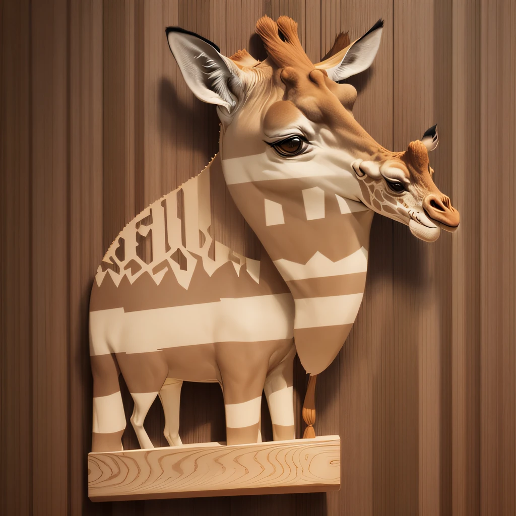 Lufei Ma is a community education brand,She is neither a deer,Nor a horse,Like a deer and like a horse,He is the shadow of every child with a personality,is a very cute little cartoon。Please use the image of a deer and a horse as a basic prototype,Please create me a cartoon image of a deer non-horse children's toy