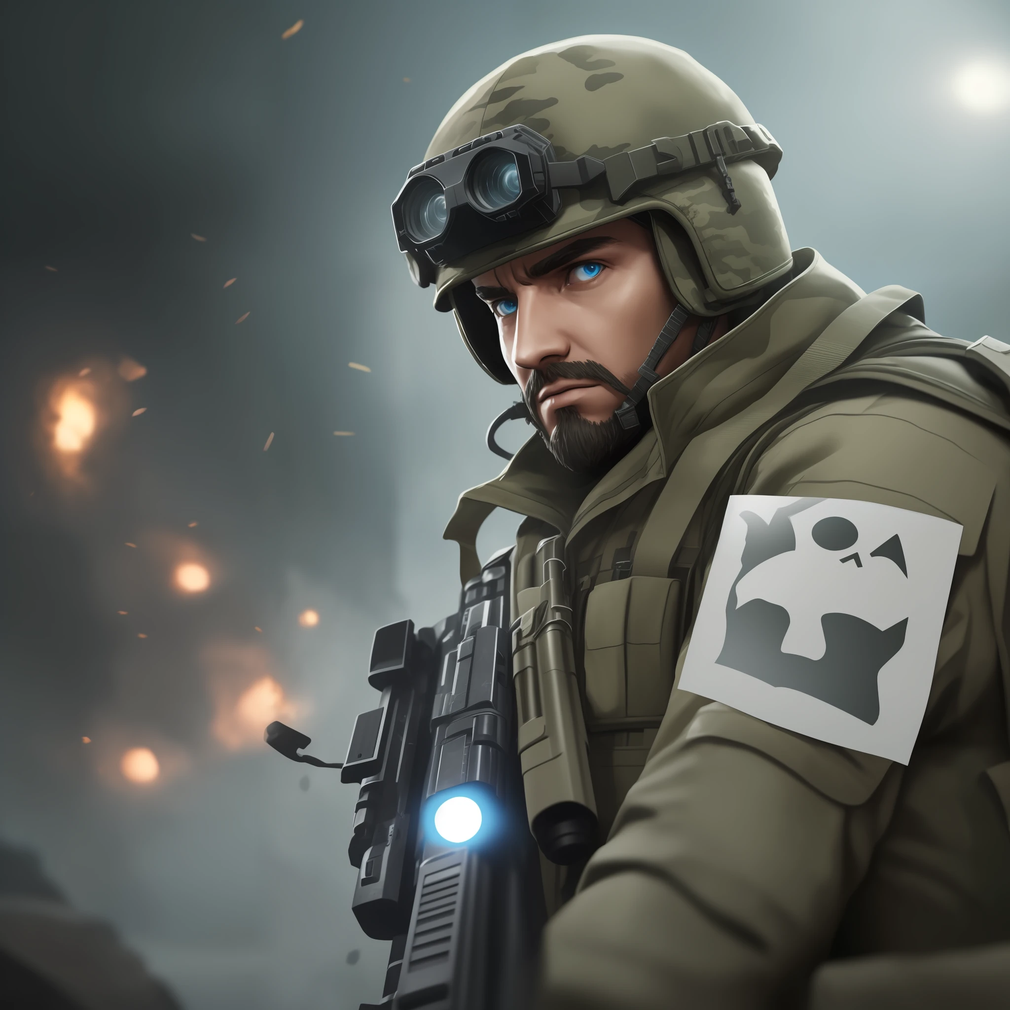 Imagem CALL OF DUTY Operador Ghost 4k