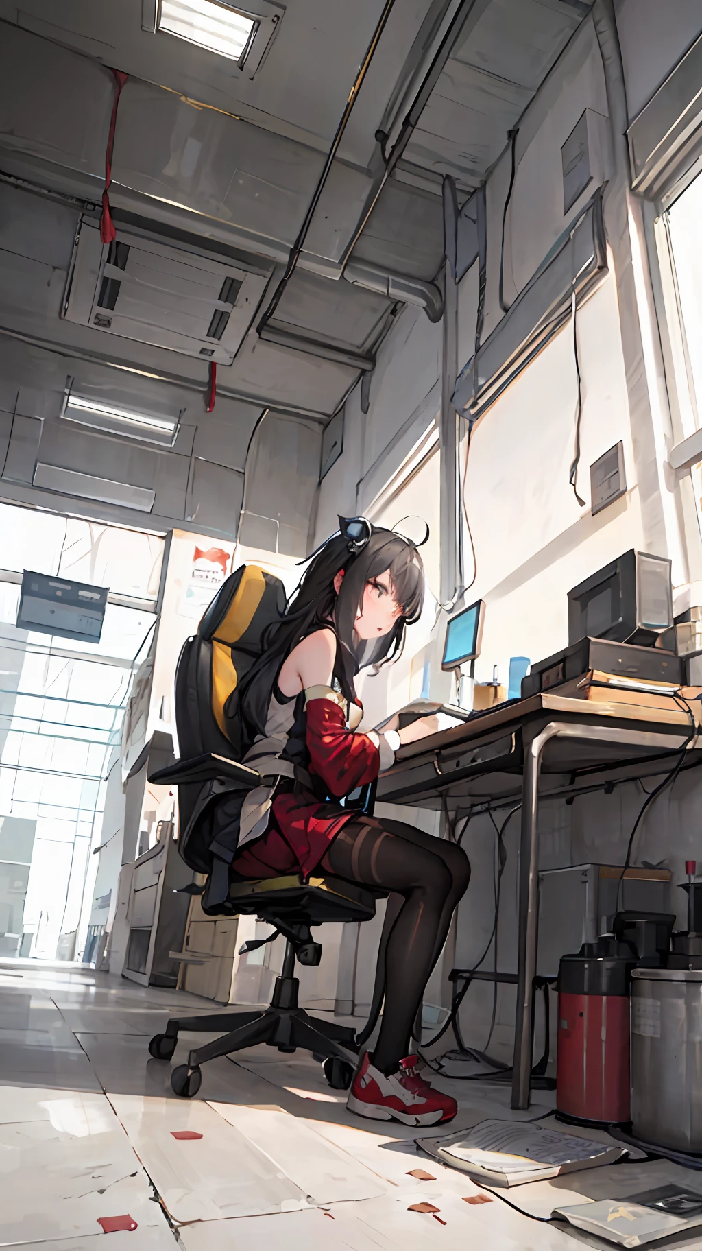 (1girl:1.3), solo,__body-parts__, official art, unity 8k wallpaper, ultra detailed, beautiful and aesthetic, beautiful, masterpiece, best quality, RAW, masterpiece, super fine photo,, best quality, super high Resolution, photorealistic, sunlight, full body portrait, stunningly beautiful,, dynamic pose, delicate face, vibrant eyes, (side view), she is wearing a futuristic Iron Man mech, red and gold, Highly detailed abandoned warehouse background, detailed face, detailed complex busy background, messy, gorgeous, milky, high detailed skin, realistic skin details, visible pores, sharp focus, volumetric fog, 8k uhd, dslr camera, High quality, film grain, fair skin, photorealism, lomography, sprawling metropolis in a futuristic dystopia, view from below, translucent