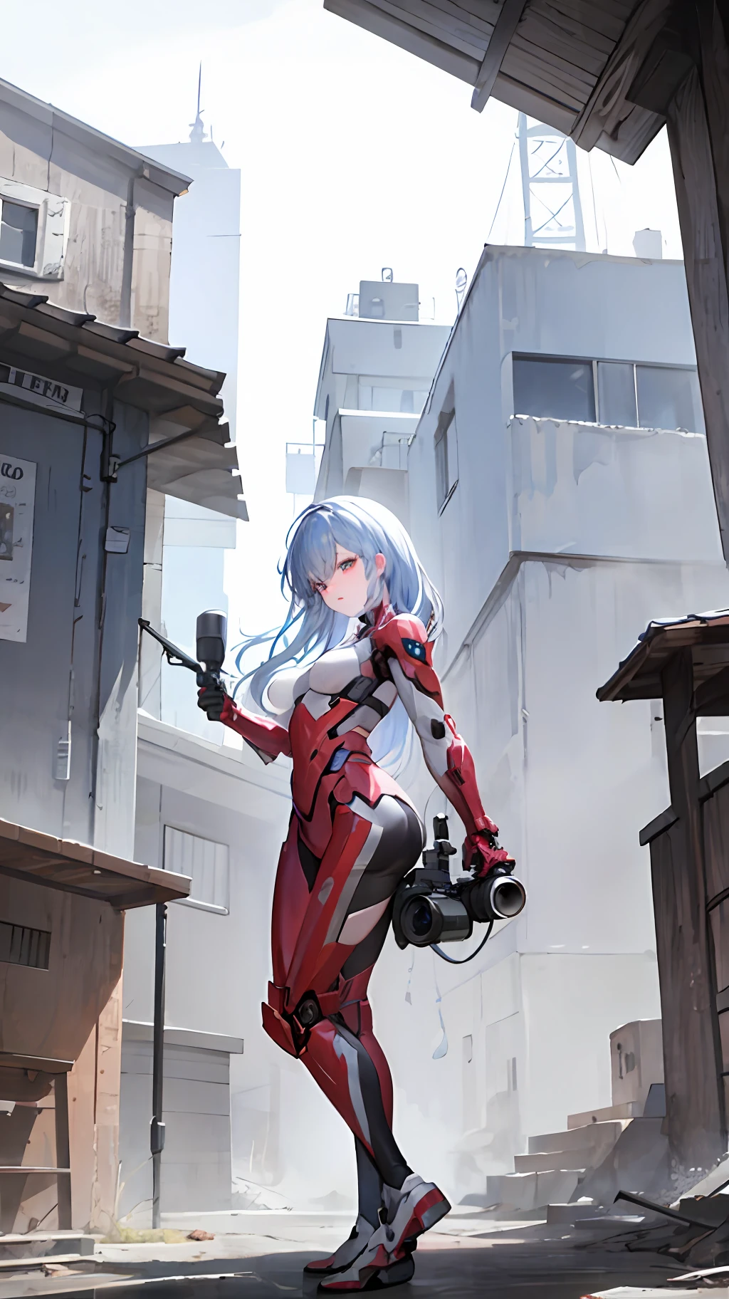 (1girl:1.3), solo,__body-parts__, official art, unity 8k wallpaper, ultra detailed, beautiful and aesthetic, beautiful, masterpiece, best quality, RAW, masterpiece, super fine photo,, best quality, super high Resolution, photorealistic, sunlight, full body portrait, stunningly beautiful,, dynamic pose, delicate face, vibrant eyes, (side view), she is wearing a futuristic Iron Man mech, red and gold, Highly detailed abandoned warehouse background, detailed face, detailed complex busy background, messy, gorgeous, milky, high detailed skin, realistic skin details, visible pores, sharp focus, volumetric fog, 8k uhd, dslr camera, High quality, film grain, fair skin, photorealism, lomography, sprawling metropolis in a futuristic dystopia, view from below, translucent
