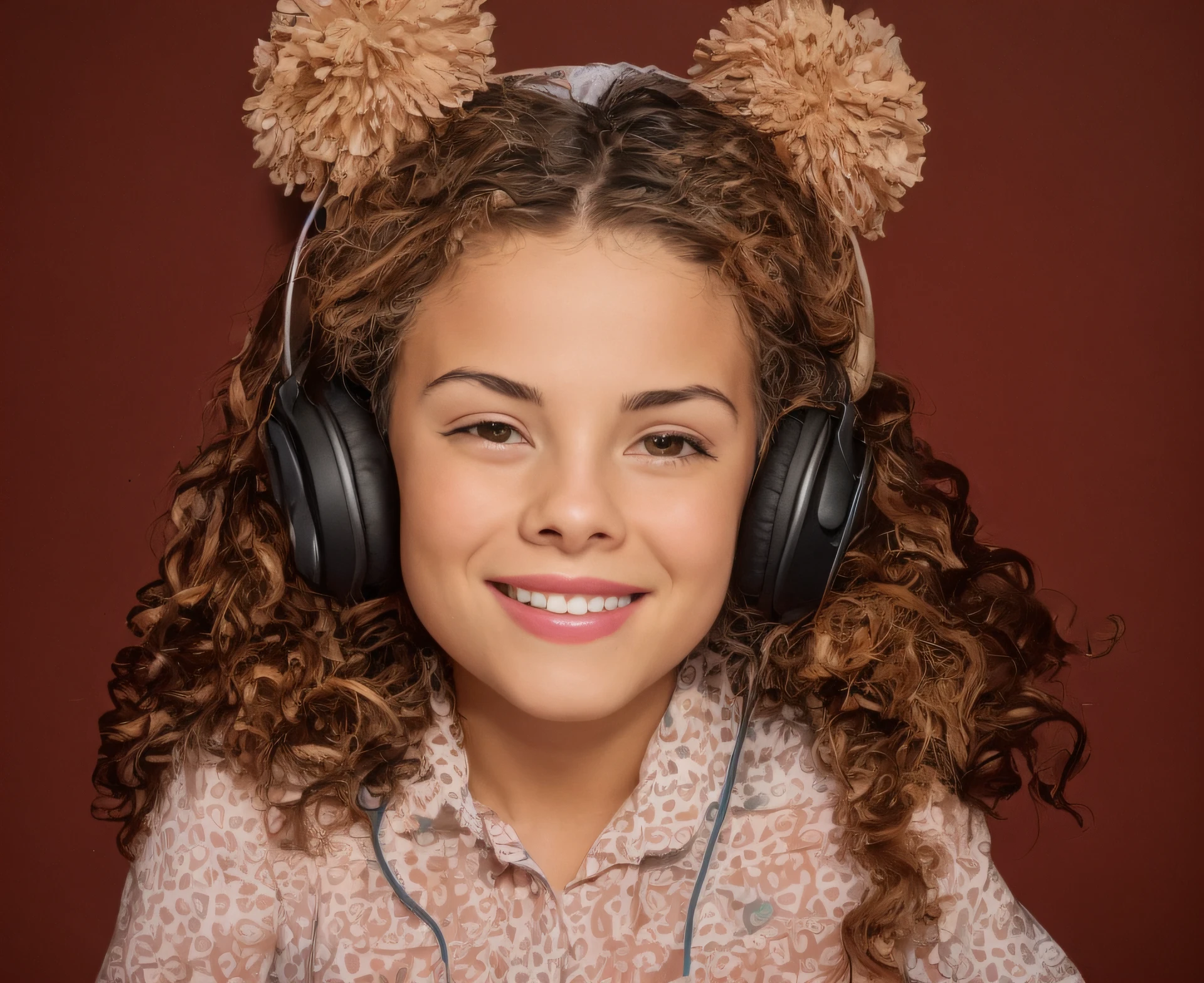 menina arafed com fones de ouvido e uma camisa rosa sorrindo, menina usando fones de ouvido, usando fones de ouvido roxos, Usando fones de ouvido, com fones de ouvido, com fones de ouvido, usando fones de ouvido de gato, Fones de ouvido rosa, Listening to music, orelhas fofas, menina com orelhas de gato, good music, Fones de ouvido ligados, usando fones de ouvido pretos, ears are listening, usando um fone de ouvido, orelhas de animais, headphones on head