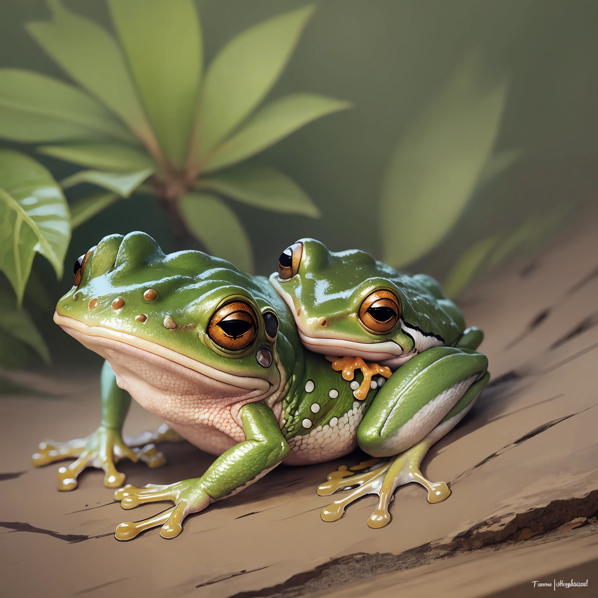 Dessin d'une grenouille, Surreal frog, hyperrealistic shaded, A surreal frog, epic pencil illustration, Fantastique, hyperrealistic illustration, realistic illustration, ultra realistic illustration, ombrage profond, hyperrealistic sketch, ultrarealistic illustration, realistic sketch, realistic shaded --auto