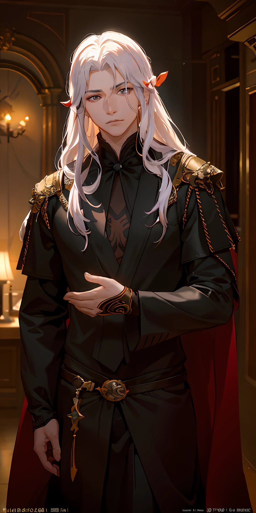 Genshin Raiden General Black Silk