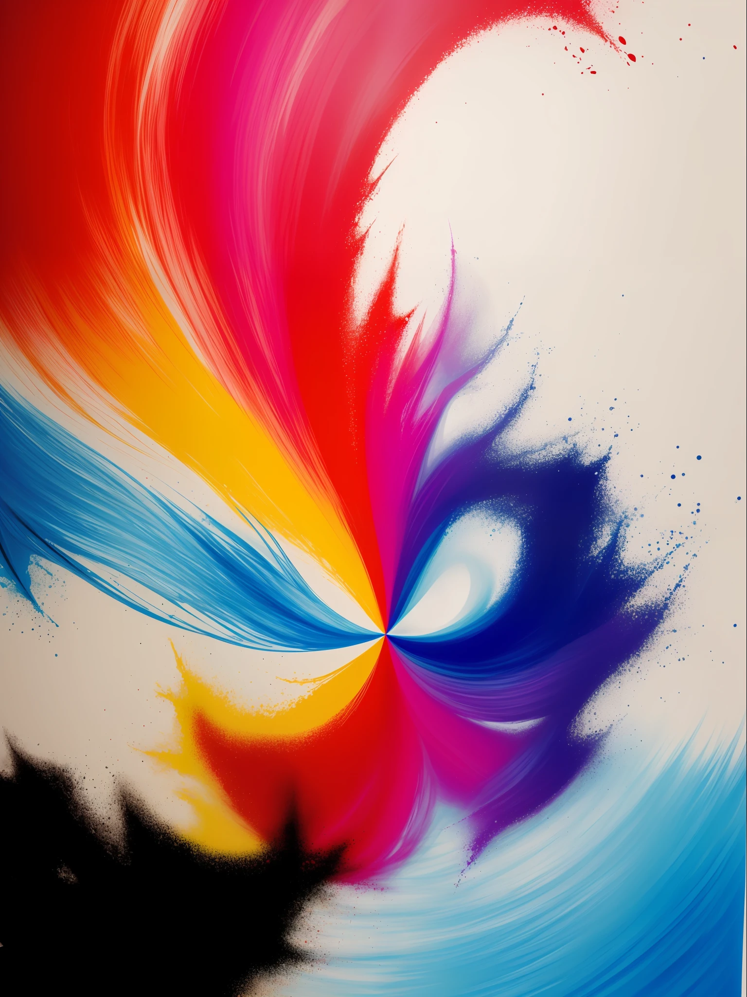 "Create an abstract image that symbolizes freedom of thought outside conventional limits."