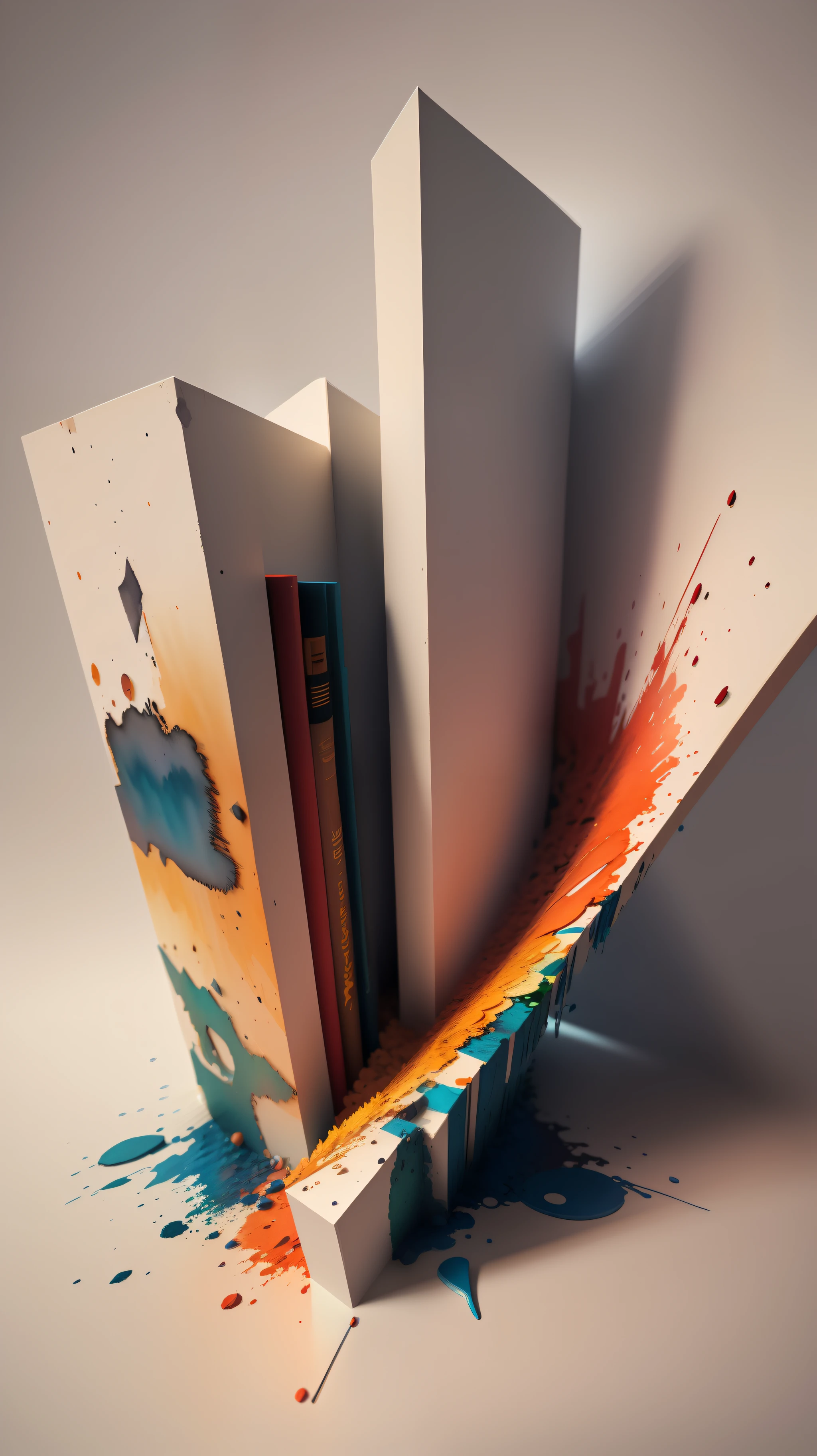 3d watercolor abstract,dark background,high resolution,high quality,colorful