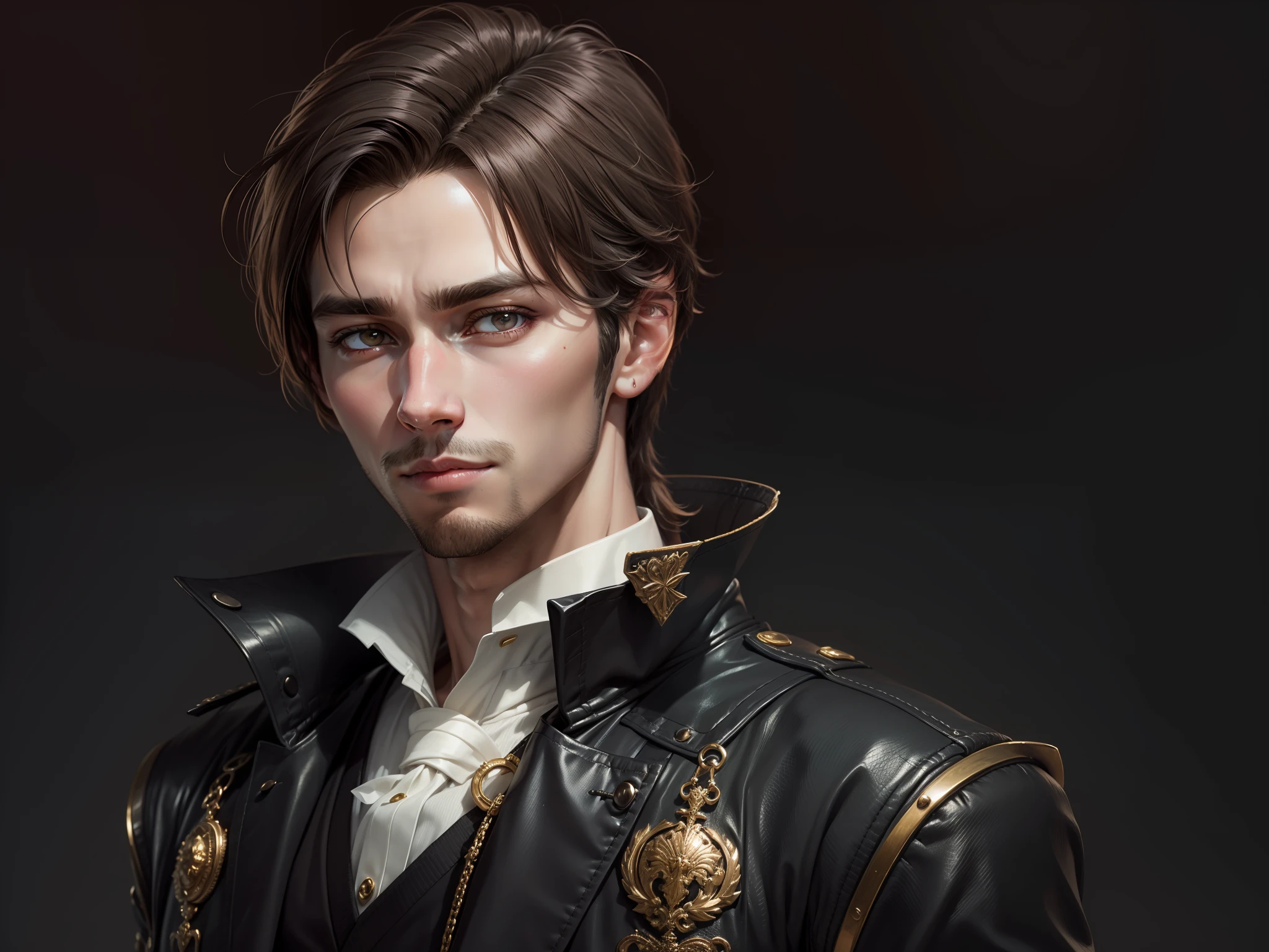 (handsome male portrait:1.2), high resolution