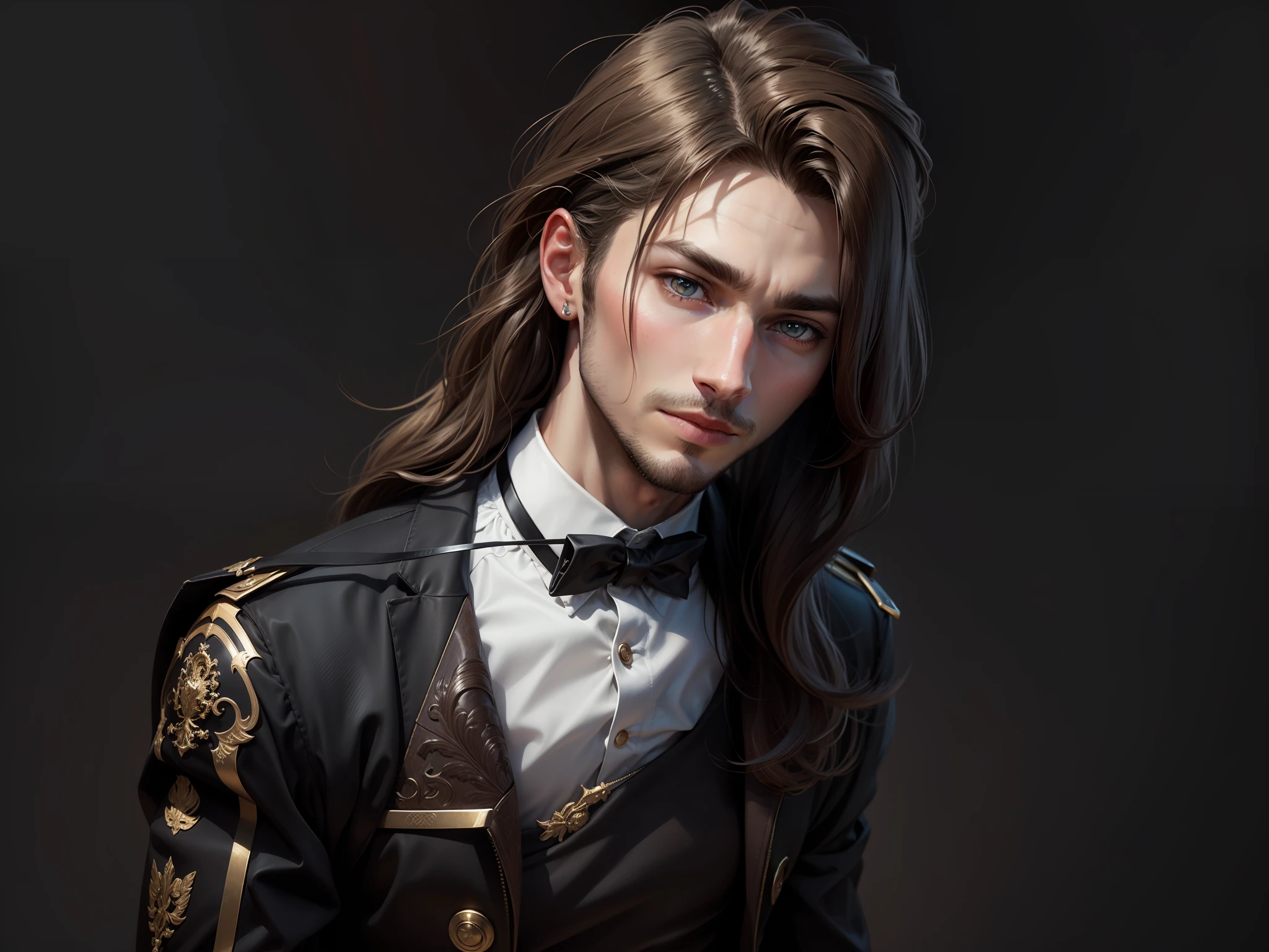 (handsome male portrait:1.2), high resolution