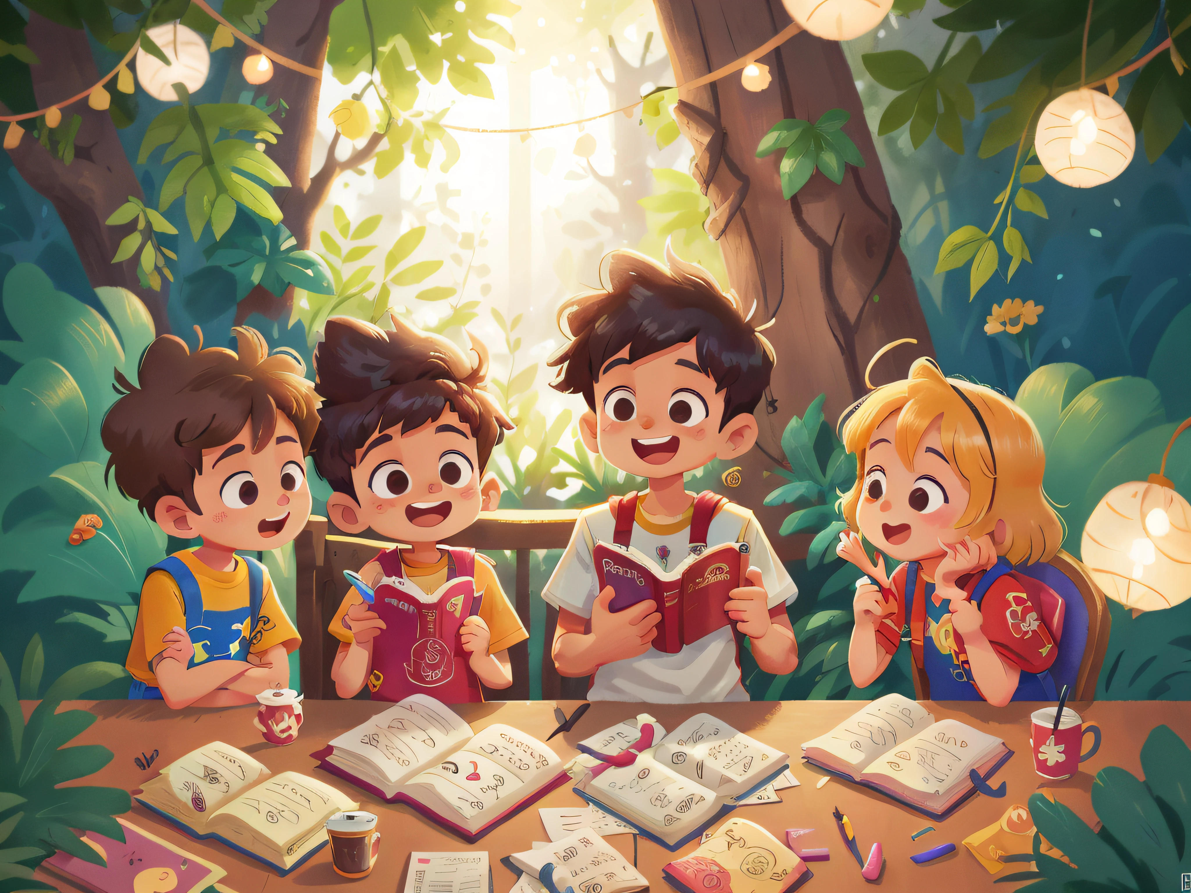 On the last day of the book, como "Pillipillicomo" they were reunited with their family and thanked God for all the adventuring and lessons learned.. Elcomo knew that obedience, a bondade e o amor eram valores importantes para uma vida feliz e harmoniosa. E comosim, como "Pillipillicomo" continuaram a espalhar alegria e bondade por onde quer que fossem.: 0.8), (obra-prima: 1.2) (realista: 1.2) (Bokeh) (melhor qualidade) (pele detalhada: 1.3) (detalhes intrincados) (8k) (olhos de detalhe) (sharp fokus), (Feliz)
