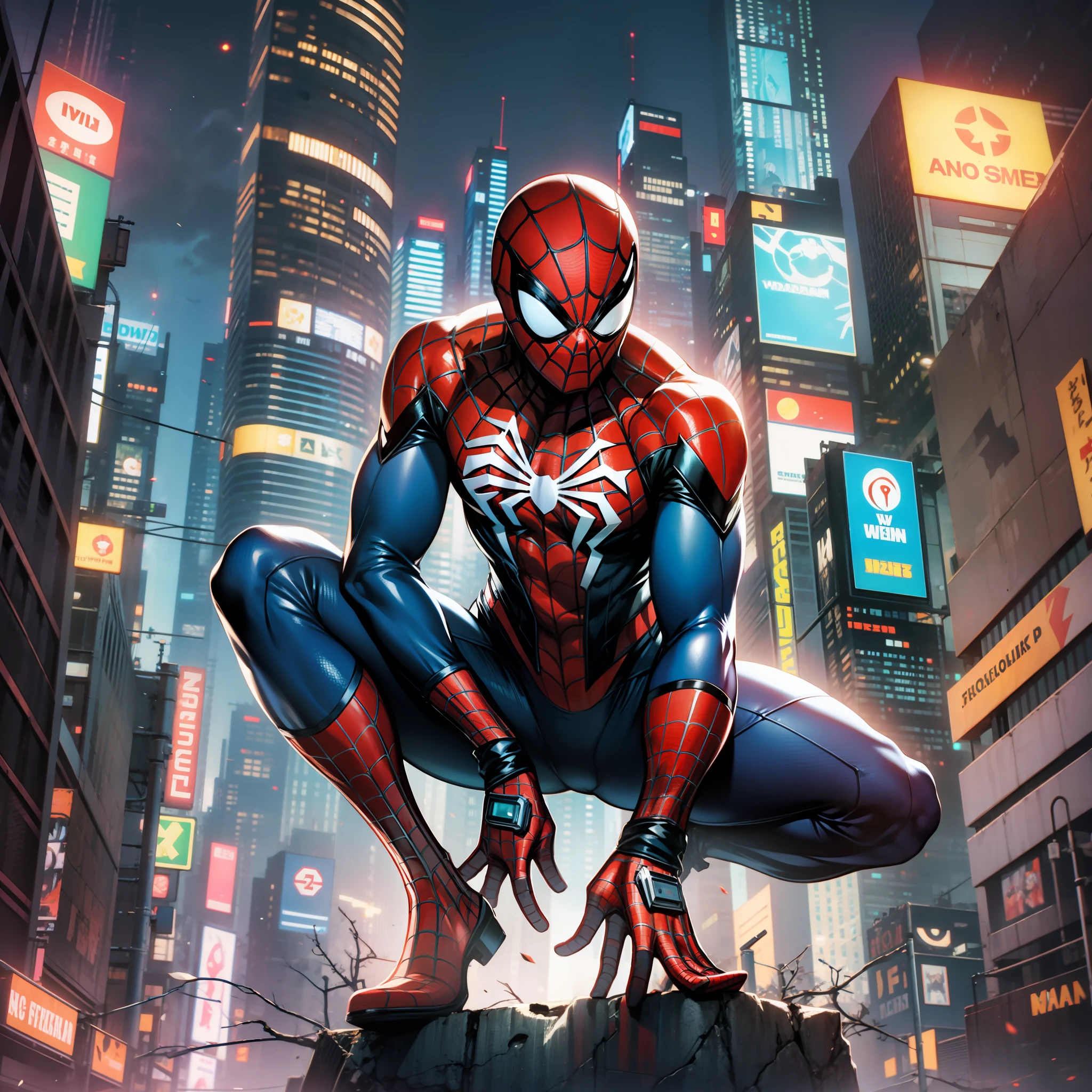 Spider-Man, cyberpunk
