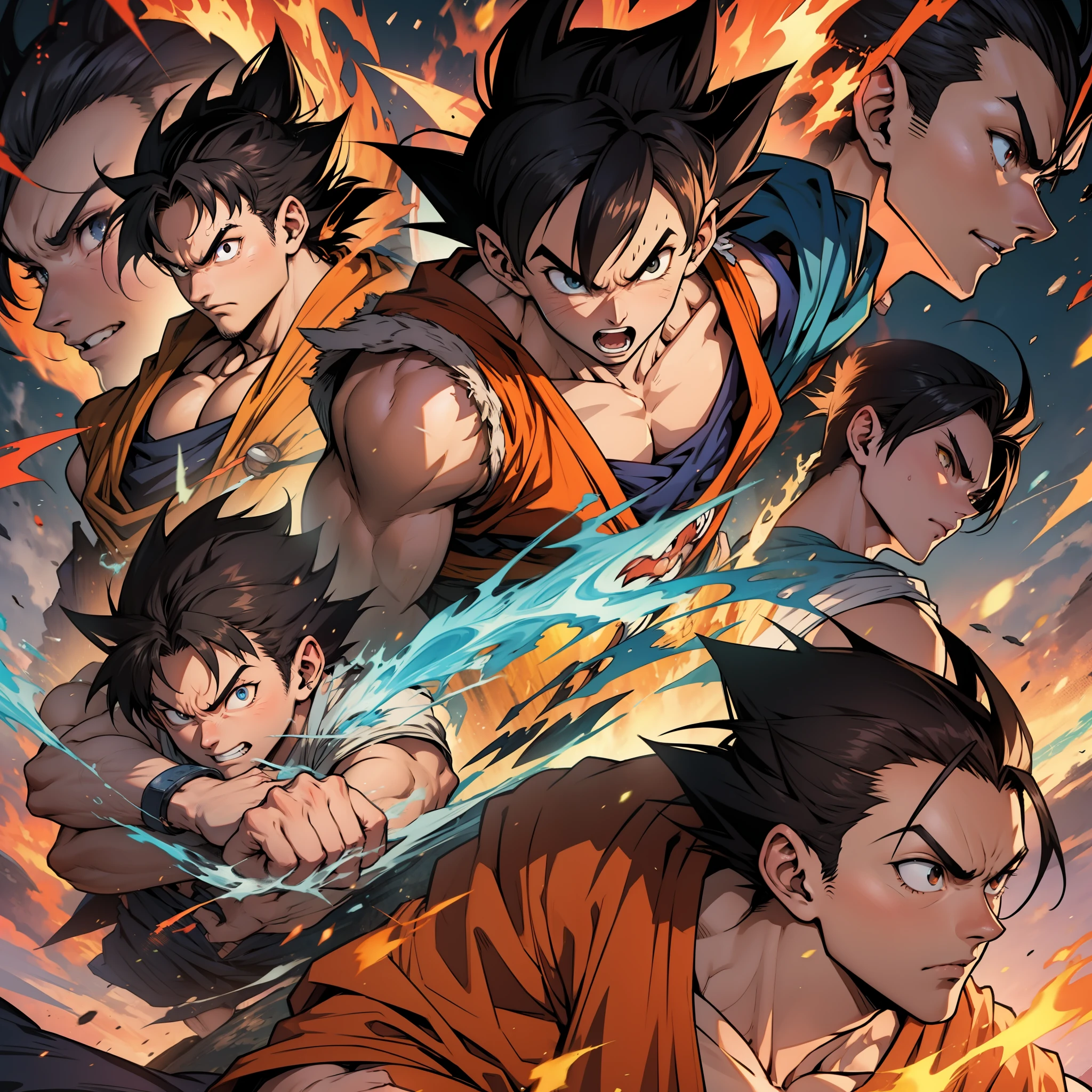 Fusion goku with luffy