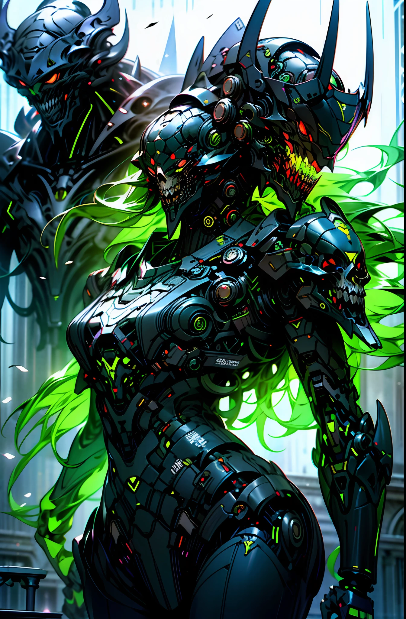 Dark_Fantasy,Cyberpunk,(specters, phantom red flame:1.1),1man,Mechanical a closeup of a person with a sword in their hand, evil knight, blood knight, dark warrior, dark fantasy style art, airs with heavy armor and sword, epic fantasy art style, The Dark Lord Sauron, epic fantasy digital art style, gothic knight, Lord Sith, Berserk Skullknight Black Armor, fantasy knight, The Dark Lord, fantasy warrior