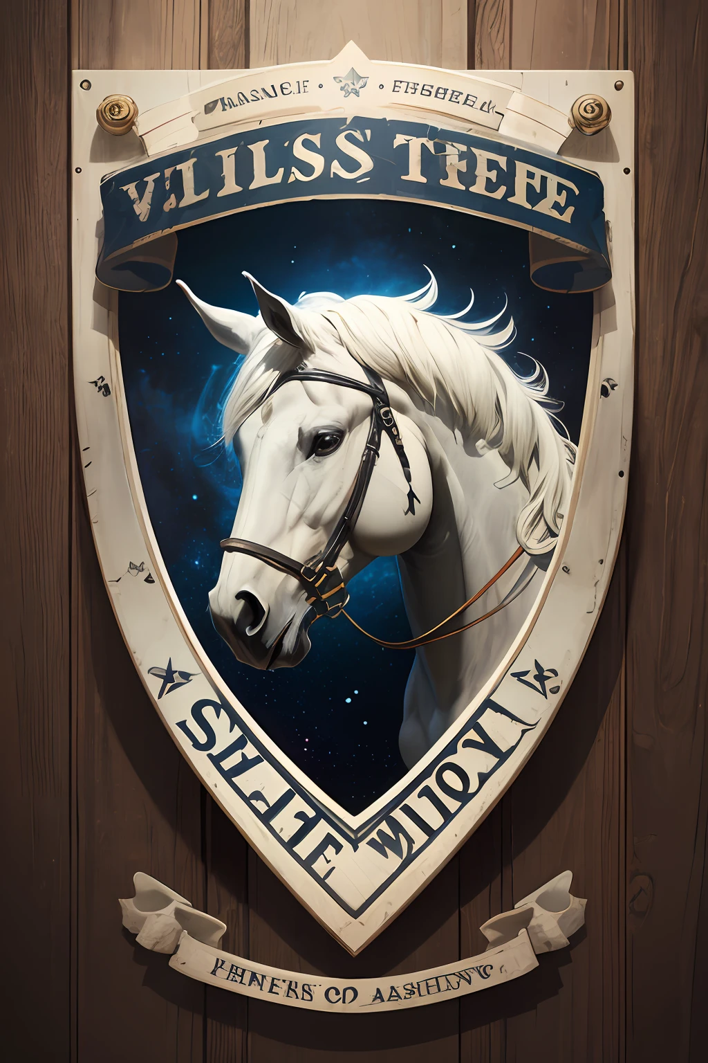 Logotipo de cavalo vetorial, silhuetas, vetorial, Wild West Stile, Faroeste, moldura redonda, cinematographic, geometrical forms