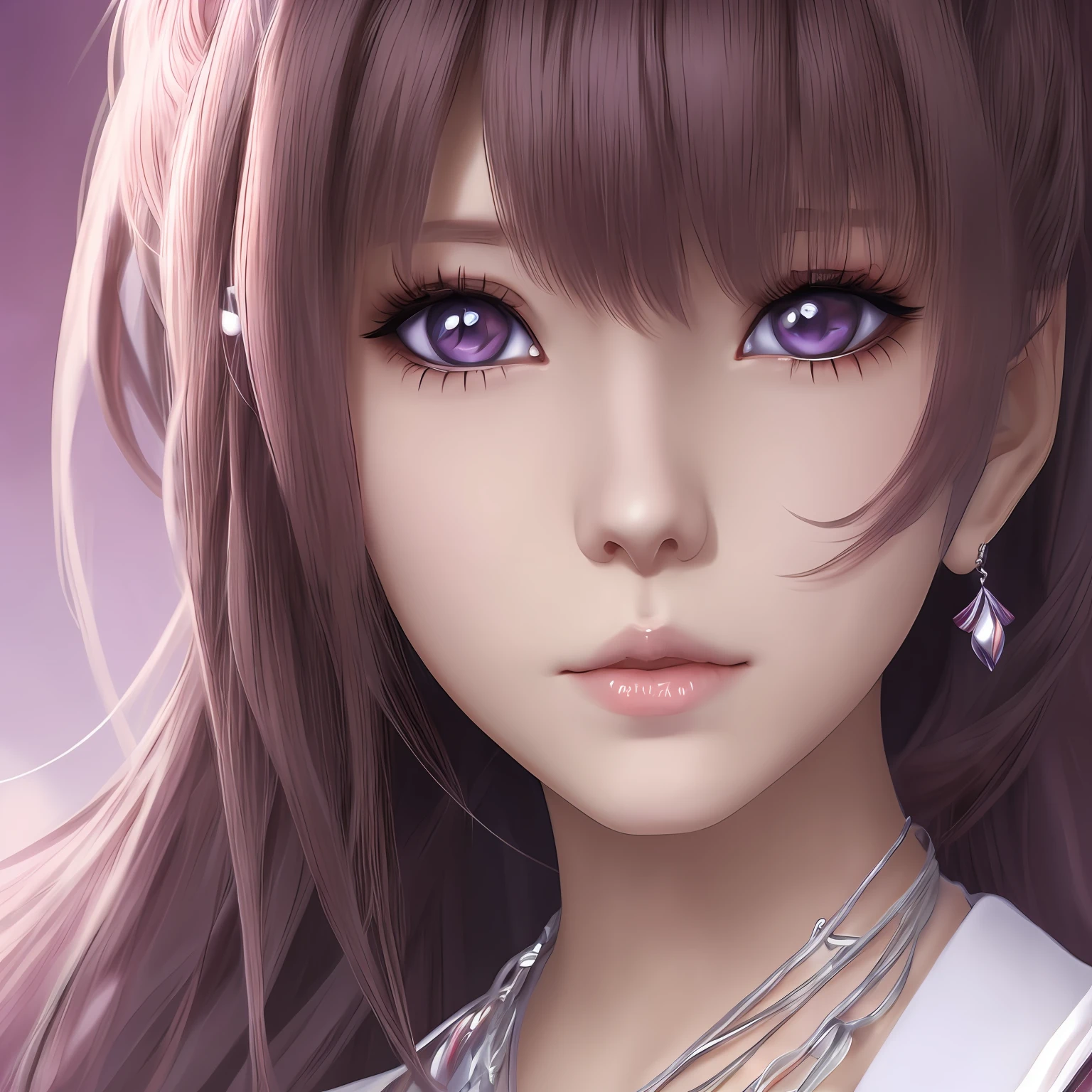 Chica de anime con cabello rosa y ojos azules con un vestido blanco, Arte detallado del anime digital, lindos retratos de chicas de anime, Retrato detallado de Anime Girl, Arte detallado del personaje de anime, Hermoso retrato de anime, Retrato Anime Chica, Retrato de una chica de anime, Retrato de chica anime, Arte digital en Pixiv, Lindo retrato de chica anime, Arte de personajes de anime, hermosa chica de anime --auto