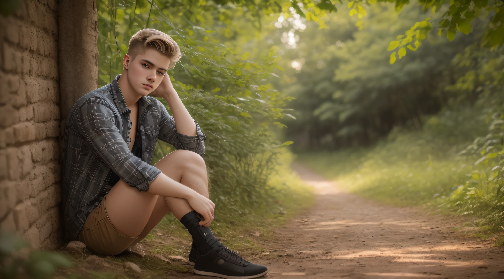 Finnish young man 18 years old, modelo, extremamente bonito, imagem de alta qualidade, Fujifilm XT3, Ambiente iluminado, a melhor fotografia, Poses elegantes