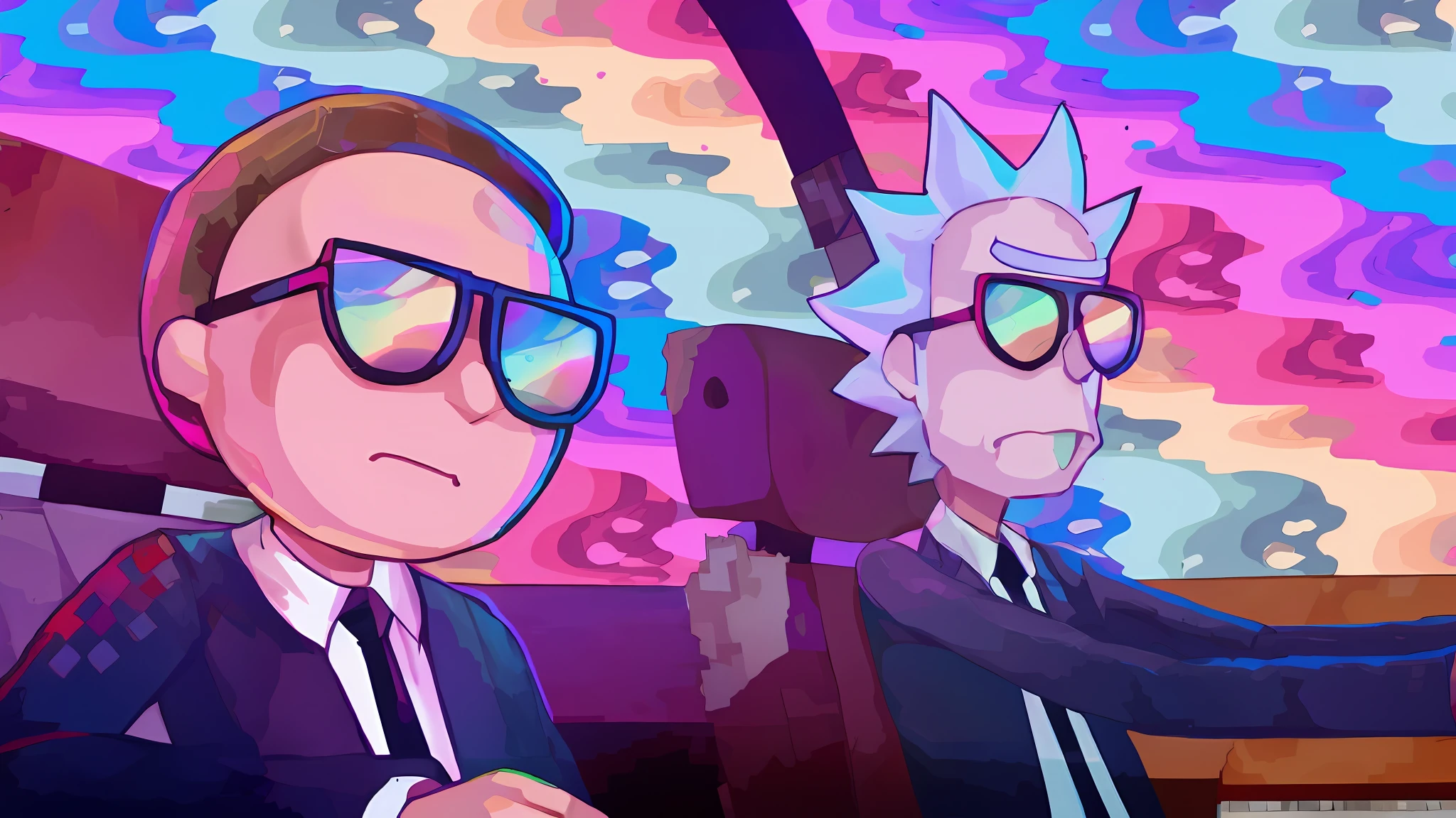 rick rick rick rick rick rick rick, no estilo de arte de Rick e Morty, Estilo de Rick & Morty, estilo rick e Morty, Retrato de Rick e Morty, Rick e Morty, De Rick e Morty, Rick e Morty na vida real, Rick e Morty em Minecraft, 2 d arte, Arte 2D