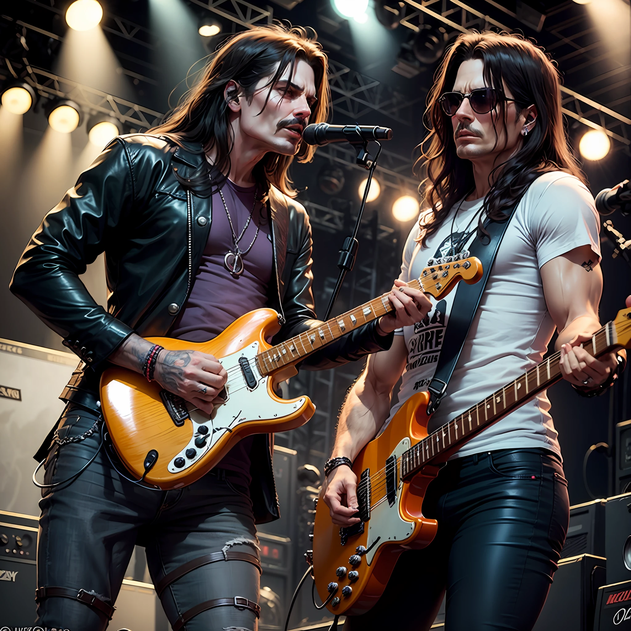 Freddie Mercury tocando junto com Ozzy Osbourne no Knotfest --auto