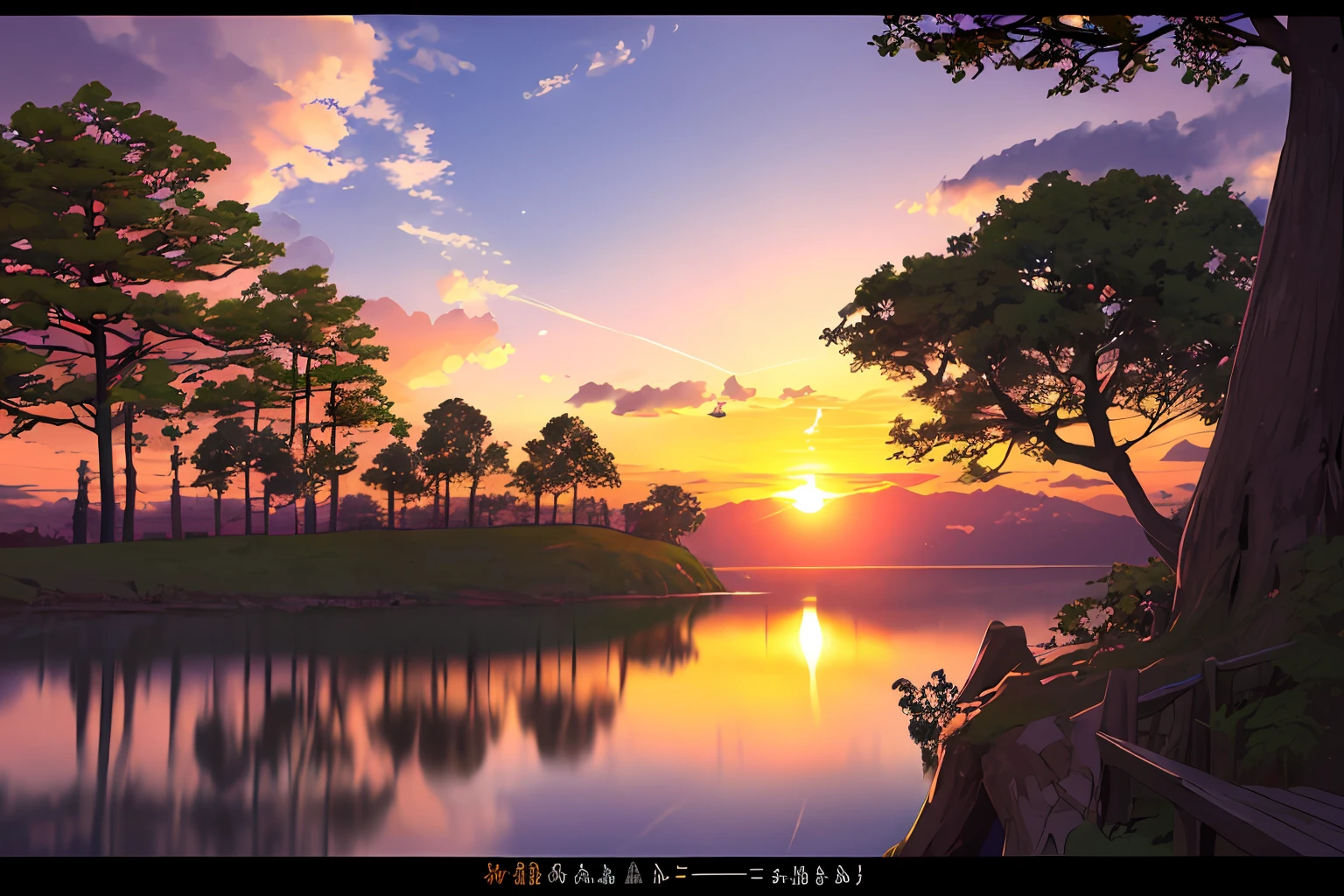 (natureza: 1.2, ao ar livre: 1.2, sem seres humanos: 1.2, lago, palmeira, nuvem: 1.1, inseto, borboleta: 1.2, noite, water, sol, heaven: 1.1, tropical: 1.1, sun sunset: 1.2, tree, paisagem: 1.1)