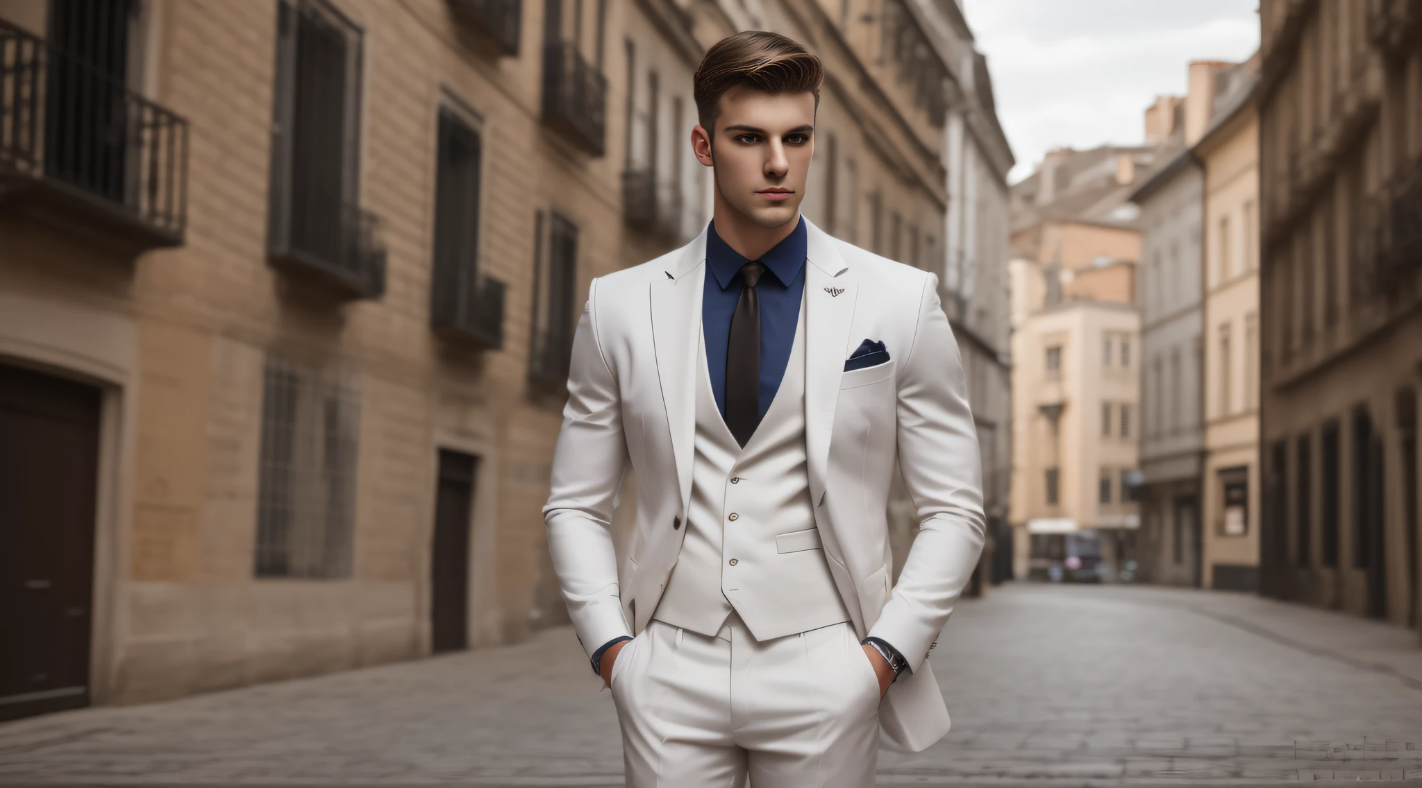 Polish Male Young, modelo, pose elegante, ultra realista, fotografia profissional, bonito, ambiente de cidade