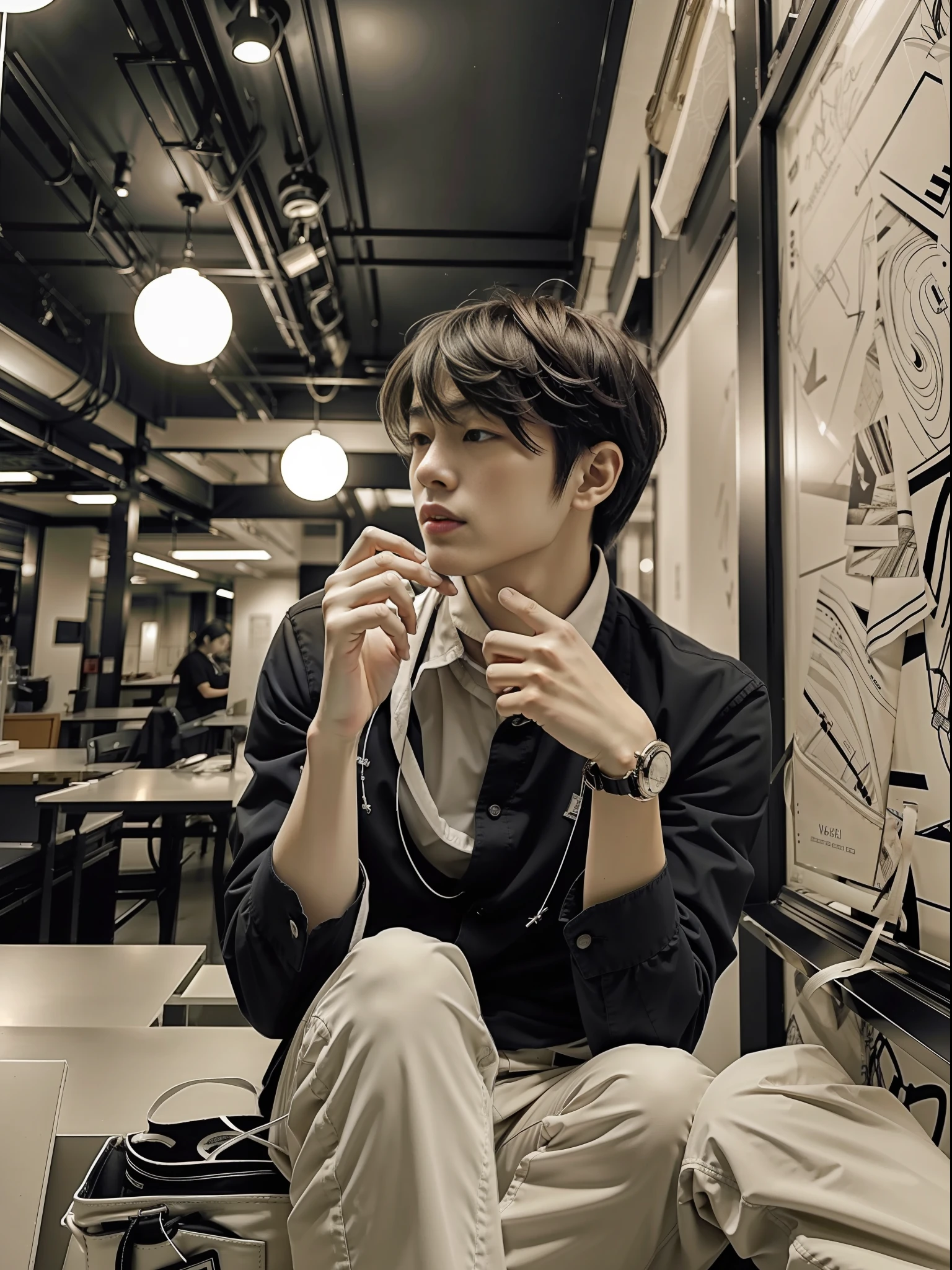 巨作、highly quality、male people