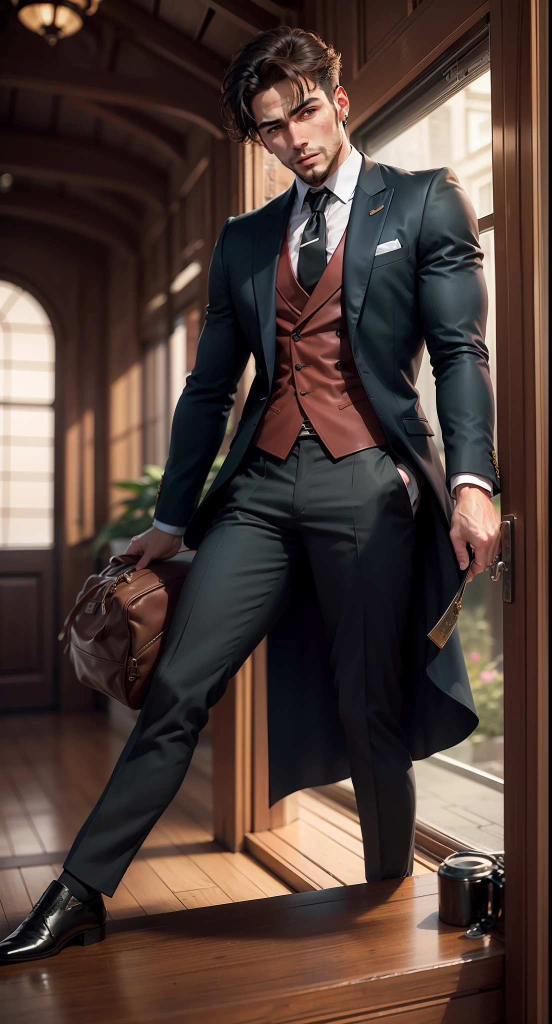 Handsome man