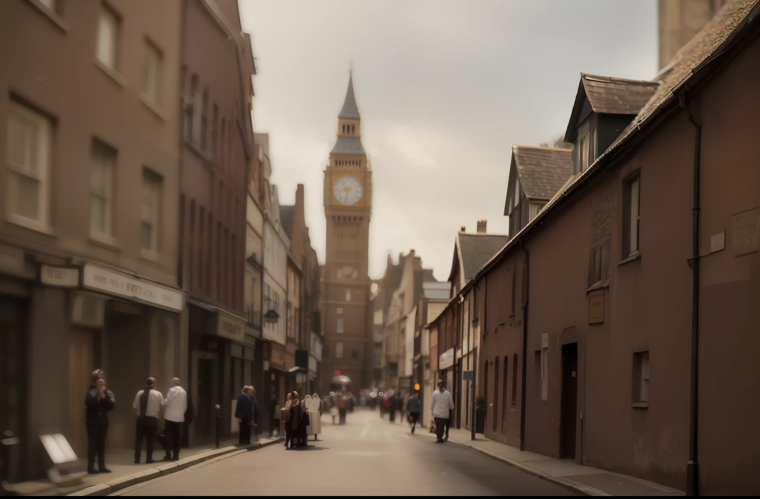 19century London Detective clock tower