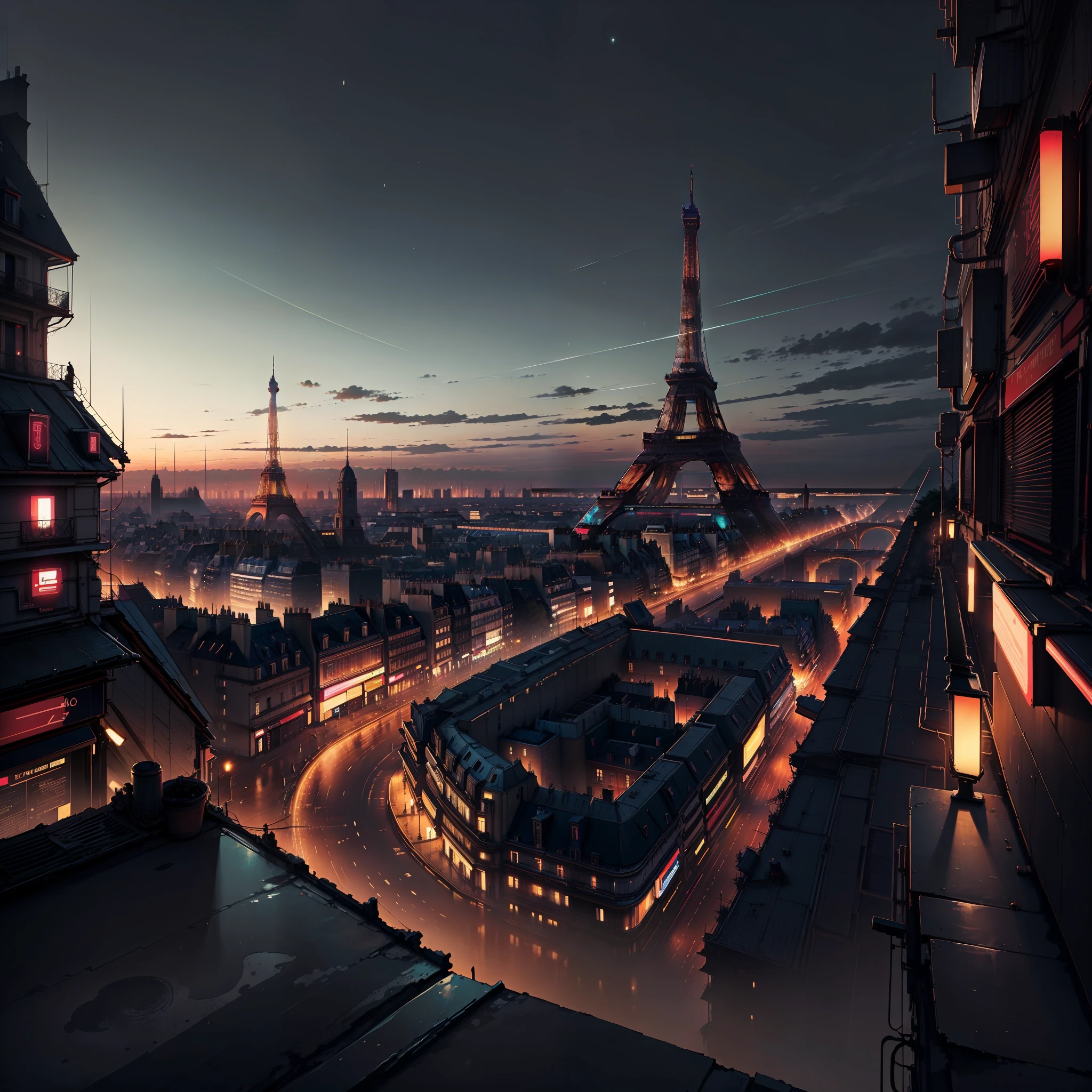 paris by night