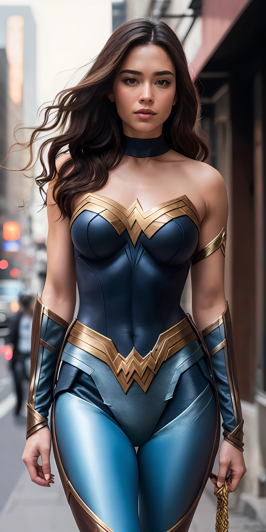 Traje sexy da WonderWoman