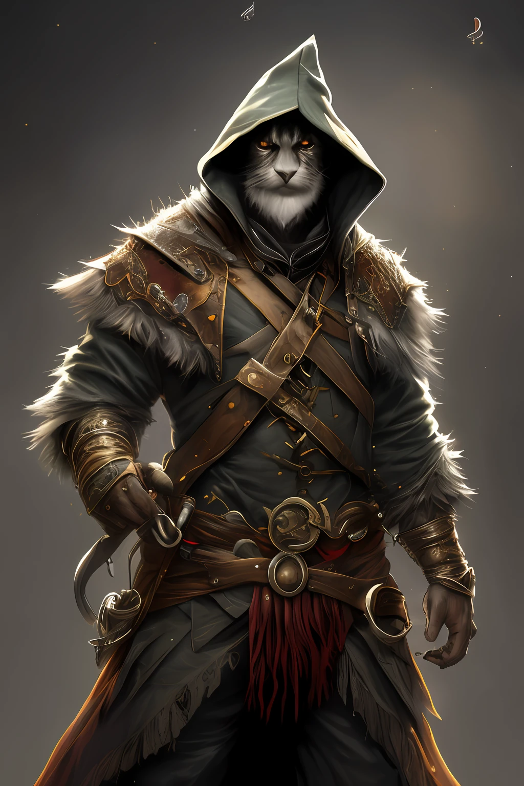 hybrid of Rogue, Bard and Wizard. This is a very versatile and powerful class that combines stealth, magic, and music skills., trending on art station. HD, 8K Resolution. High Quality artwork. A highly detailed digital sci-