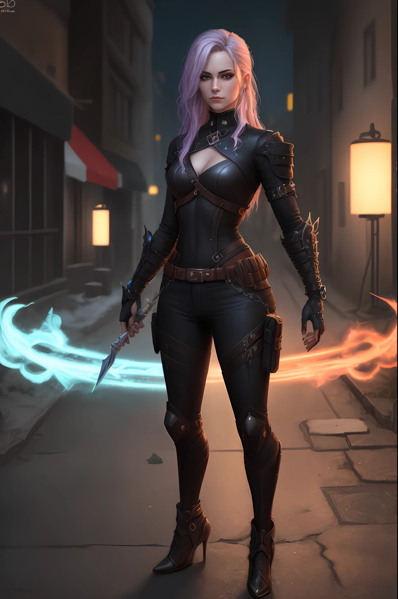 hybrid of Rogue, Bardo e Mago.  This is a very versatile and powerful class that combines stealth, Magic, e habilidades musicais., trending on art station. disco Rigid, 8k resolution. arte de alta qualidade. A highly detailed digital sci-