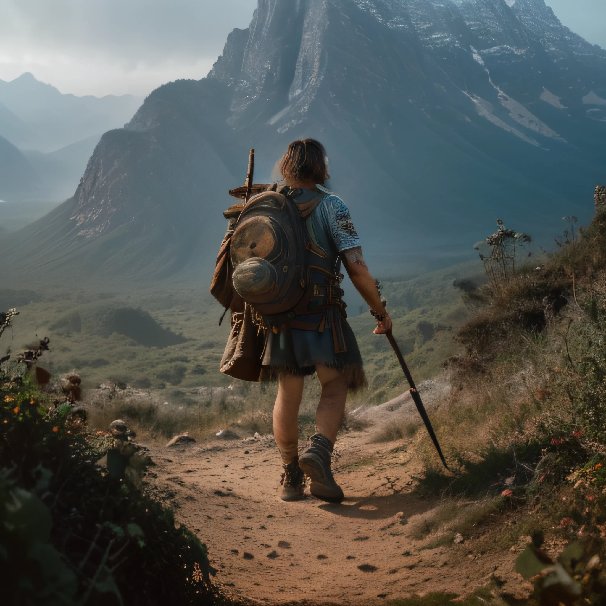 , raw photo of groo_the_wanderer, highly detailed photography, insanely detailed, ((sharp focus)), intricate, natural lighting, high quality, 4k, cover photo, octane render, soft, natural, volumetric, cinematic, perfect light, masterpiece, 8k artistic photography, digital matte painting