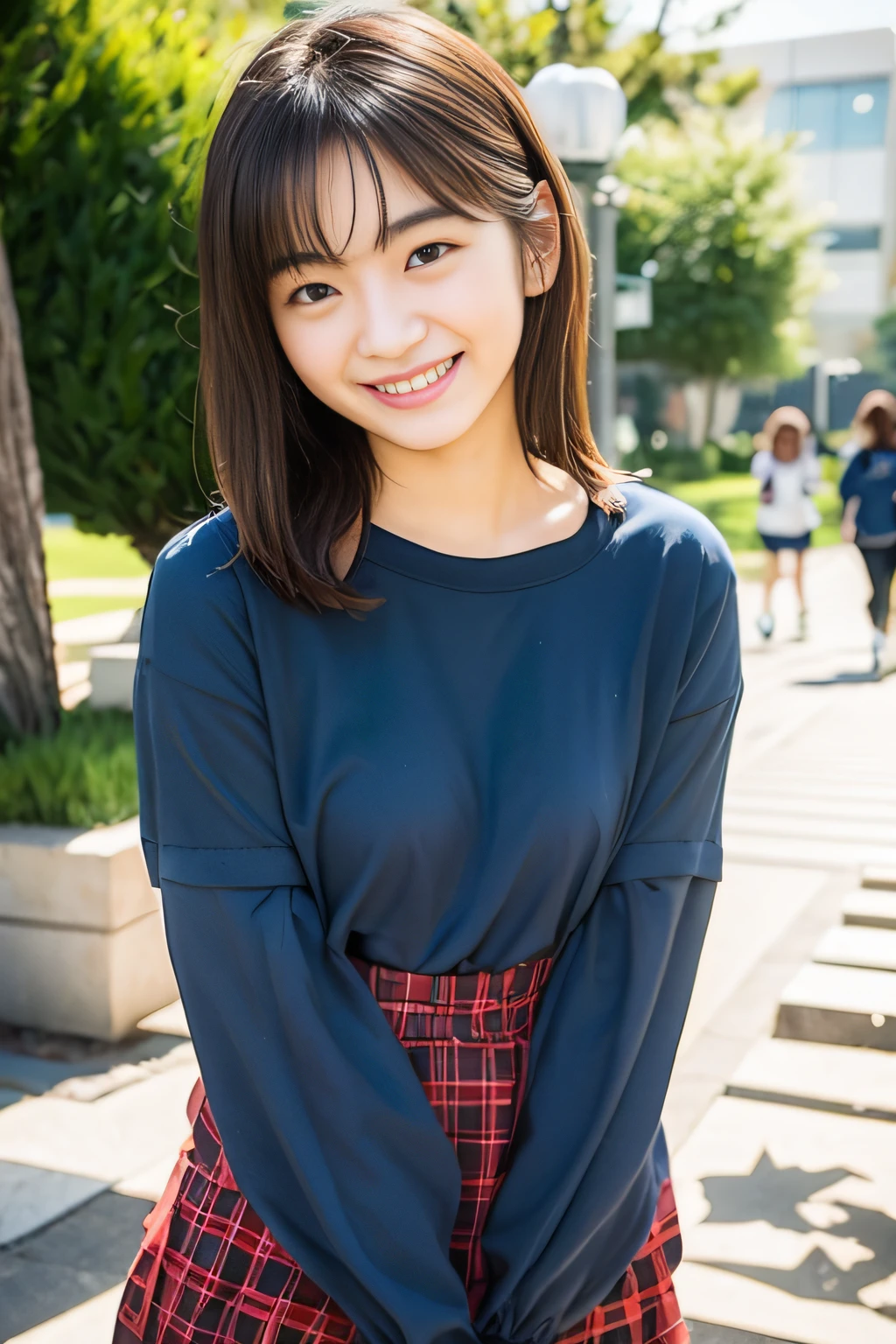 a smile、Navy Blue Trainers、campus