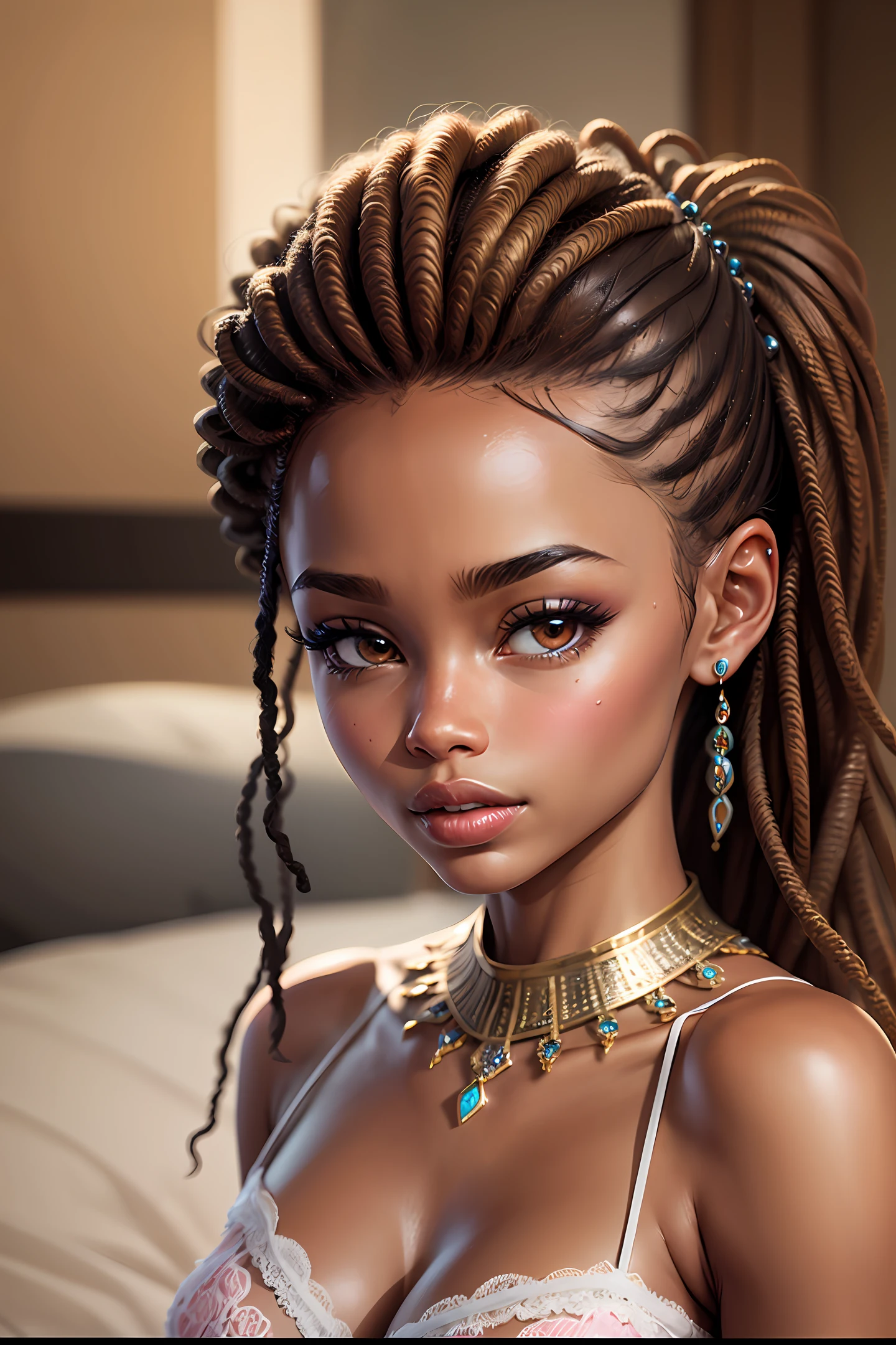 Barbie version, Black Barbie, Beautiful Barbie, Black Barbie with dreads, Beautiful, Detailed, 4k, Cinema Quality, Barbie, Wonderful Barbie --auto --s2