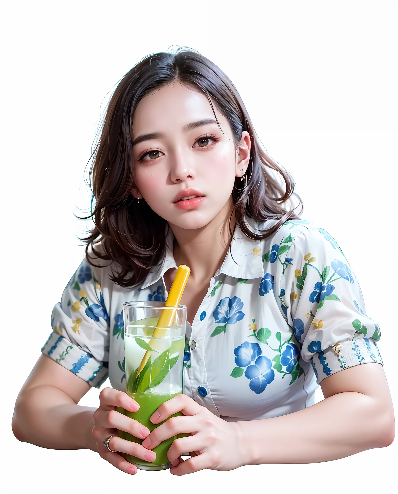(8k, RAW photo, photorealistic:1.25) ,( lipgloss, eyelashes, gloss-face, glossy skin, best quality, ultra highres, depth of field, chromatic aberration, caustics, Broad lighting, natural shading, Kpop idol) looking at the audience With serenity and goddess-like bliss,