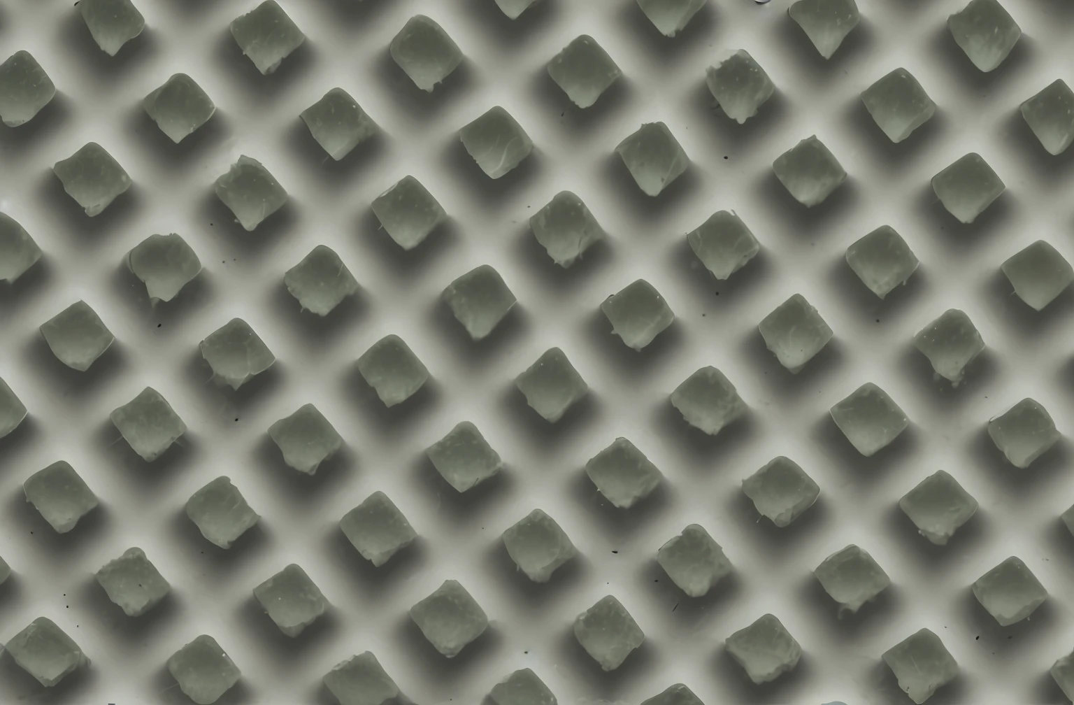 a close up of a wall with a lot of small squares, textured plastic, seamless micro detail, detailed grid as background, soft surface texture, detail texture, soft scale texture, tartan, tiling texture, diffuse texture, Plastic texture, texture detail, dystopian floor tile texture, composite, an ultrafine detailed photo, Diamond texture, textured 3 d