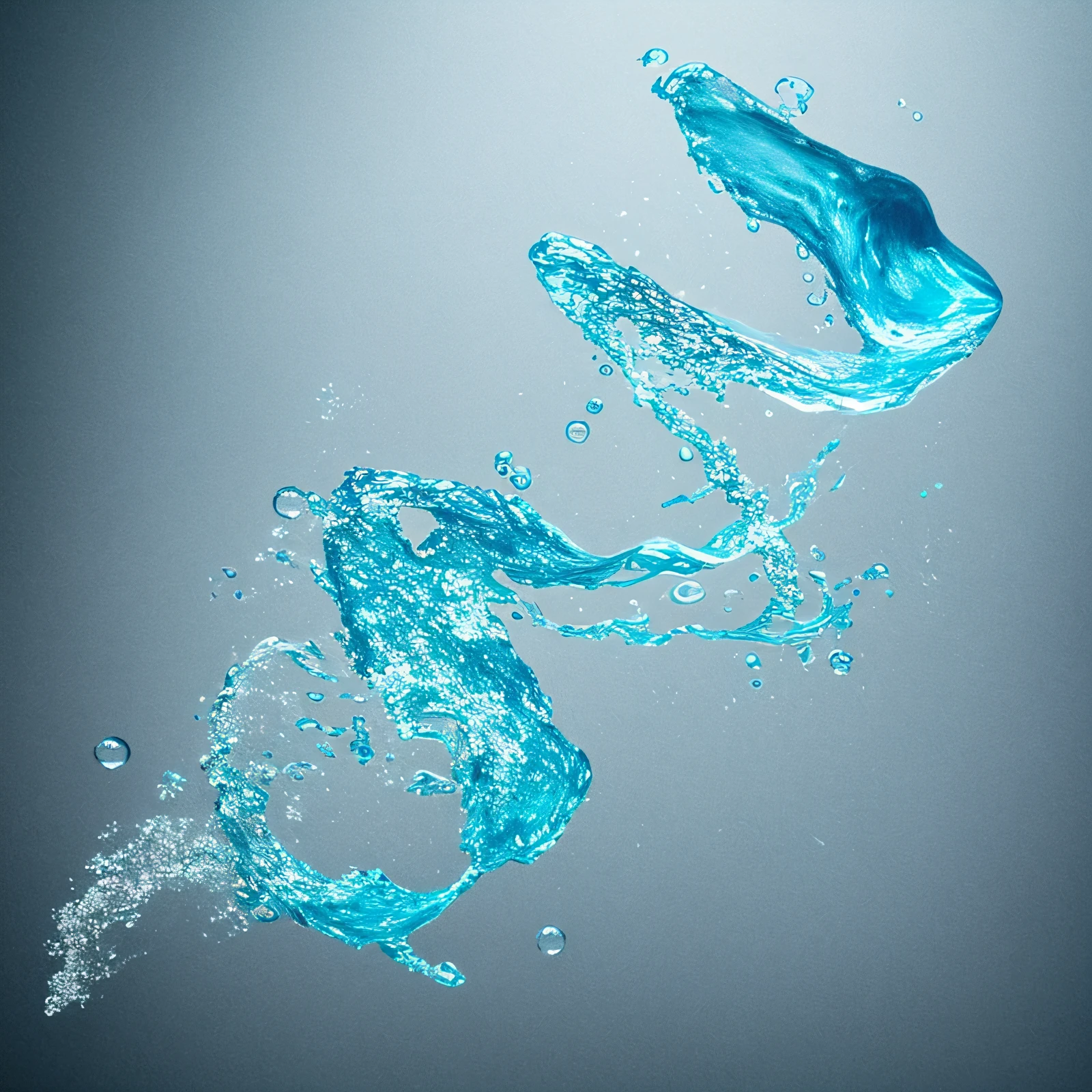 a close up of a water splash with bubbles on a white background, simulation of water splashes, water splash, wave of water particles, water powers water swirling, water particle in front, Water Swirls, Water, water particulate, water art photoshop, water spray, water particulate, water splash, volumetric water, detailed swirling water tornado