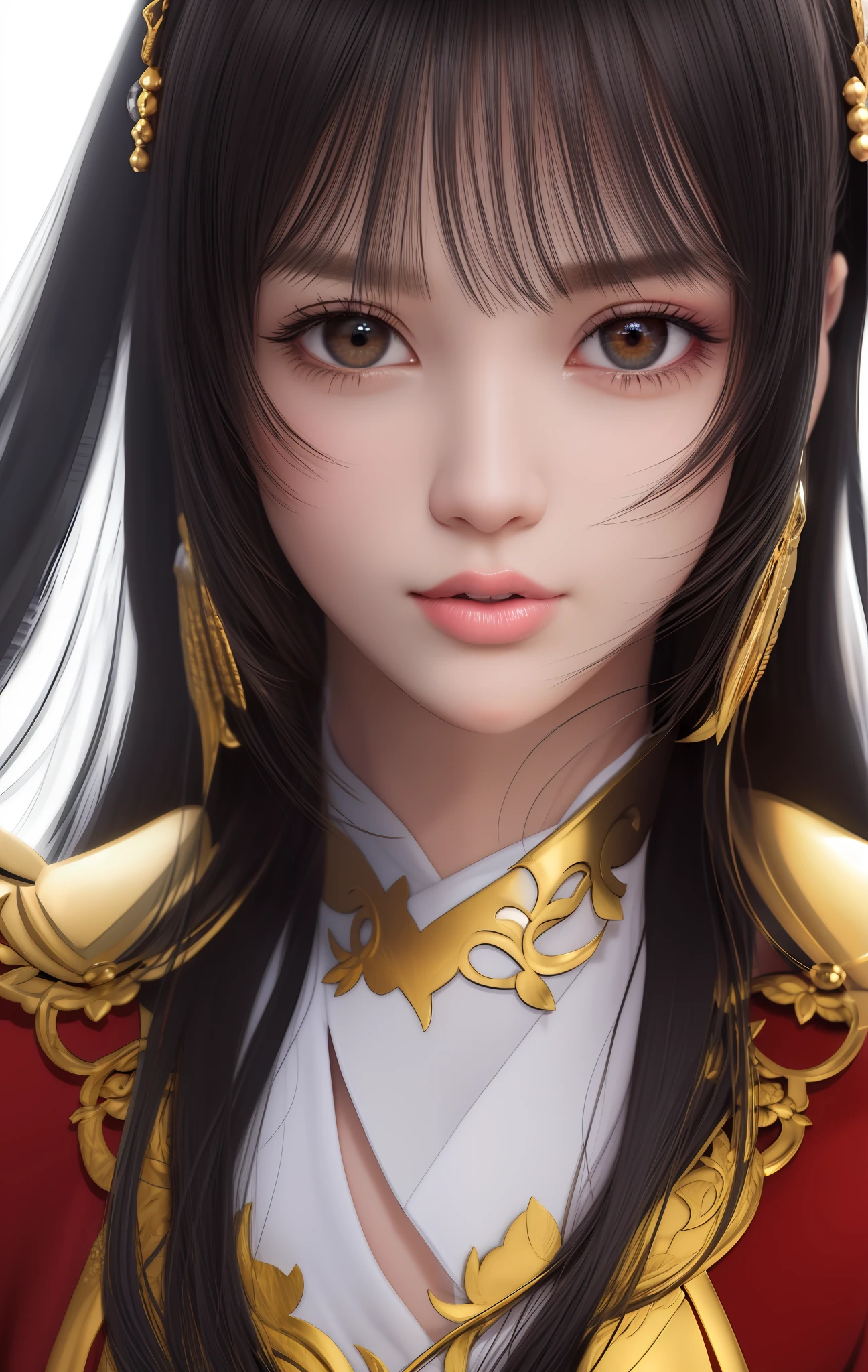 URZAN-6500-v1.1, (Raw foto:1.2), (photoreallistic:1.4), アニメ、anime stile、Beautiful and moisturized golden eyes like crystal clear glass、Beautiful detailed woman, very detailed eyes and faces, Beautiful detailed eyes, Ridiculous, Unbelievably ridiculous, huge filesize, ultra hyper-detailed, A high resolution, Very Details, 最好质量, 巨作, illutst, Very Details, twpr, unification, 8k wall paper, splendid, finely detail, 巨作, 最好质量, Highly detailed ticker uniform 8K wallpaper, Light on the face、cinematiclight、18Year old girl