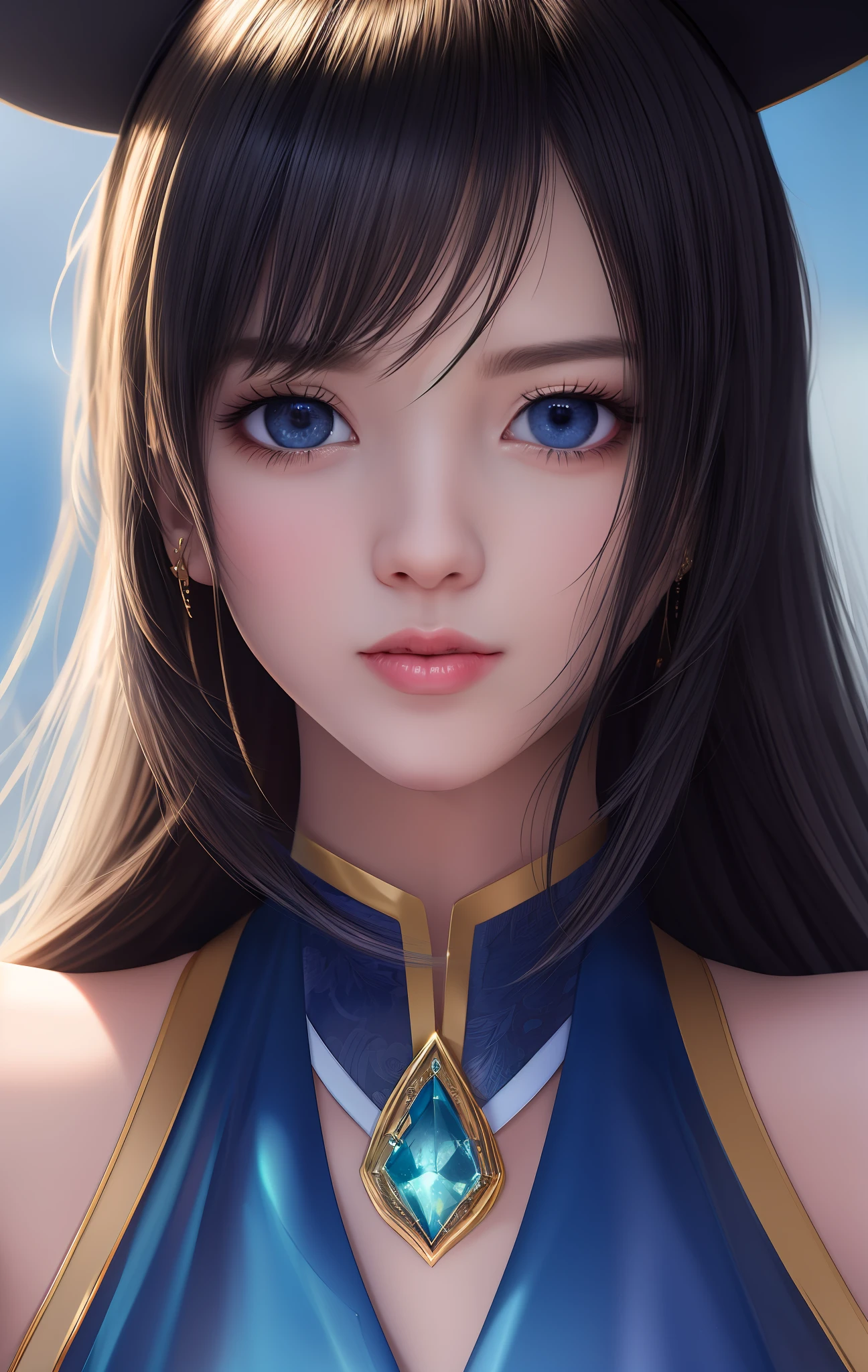 URZAN-6500-v1.1, (Raw foto:1.2), (photoreallistic:1.4), アニメ、anime stile、smil、Beautiful and moisturized blue eyes like crystal clear glass、Beautiful detailed woman, very detailed eyes and faces, Beautiful detailed eyes, Ridiculous, Unbelievably ridiculous, huge filesize, ultra hyper-detailed, A high resolution, Very Details, 最好质量, 巨作,  illutst, Very Details, twpr, unification, 8k wall paper, splendid, finely detail, 巨作, 最好质量, Highly detailed ticker uniform 8K wallpaper, Light on the face、cinematiclight、1８Year old girl