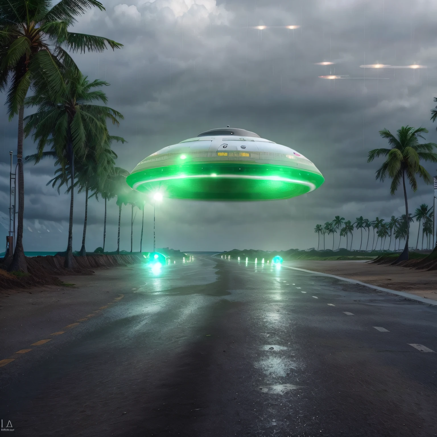 ufo na praia