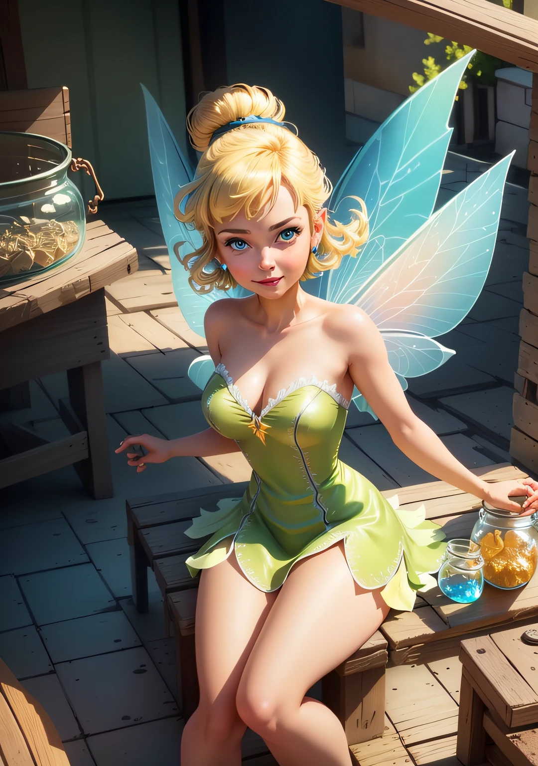 blue fairy, cute