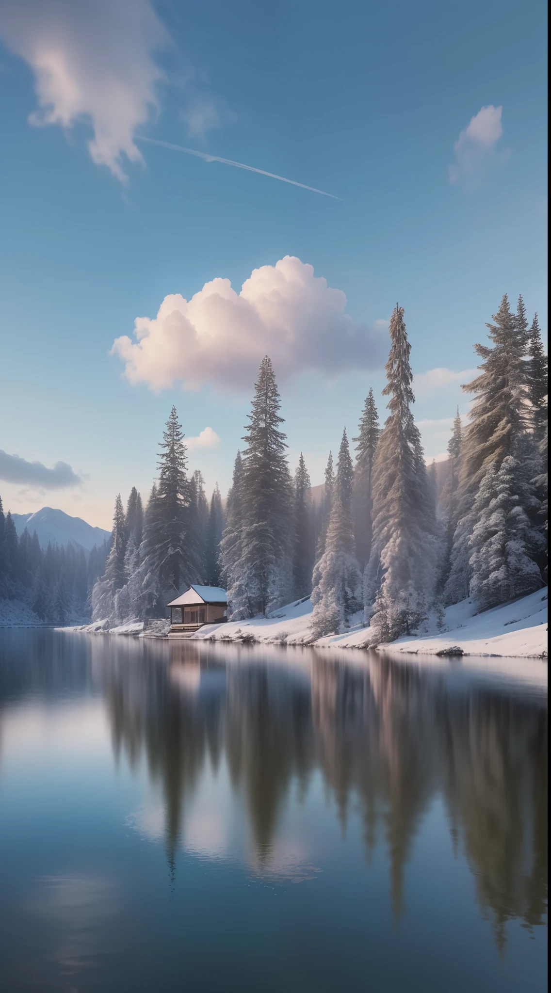 (64k, UHD, RAW photo, best quality, masterpiece:1.4), (realistic, photo-realistic:1.37), ultra high res, photon mapping, absurd Res, (intricate details:0.2), ((photo of 20 y.o girl)), solo, outdoors, water, mountain, ((small breasts)), lace((micro Lingerie)), short hair, angled bob haircut, scenery, winter, lake, (looking at away:1.2), day, sky, reflection, tree, snow, underwater, (((erectnipples))), (((erect nipple))), ((ultra-detailed background)), (detailed female pbuic hair:1.4), ((realistic 3D)), (((CGI))), (((C4D))),