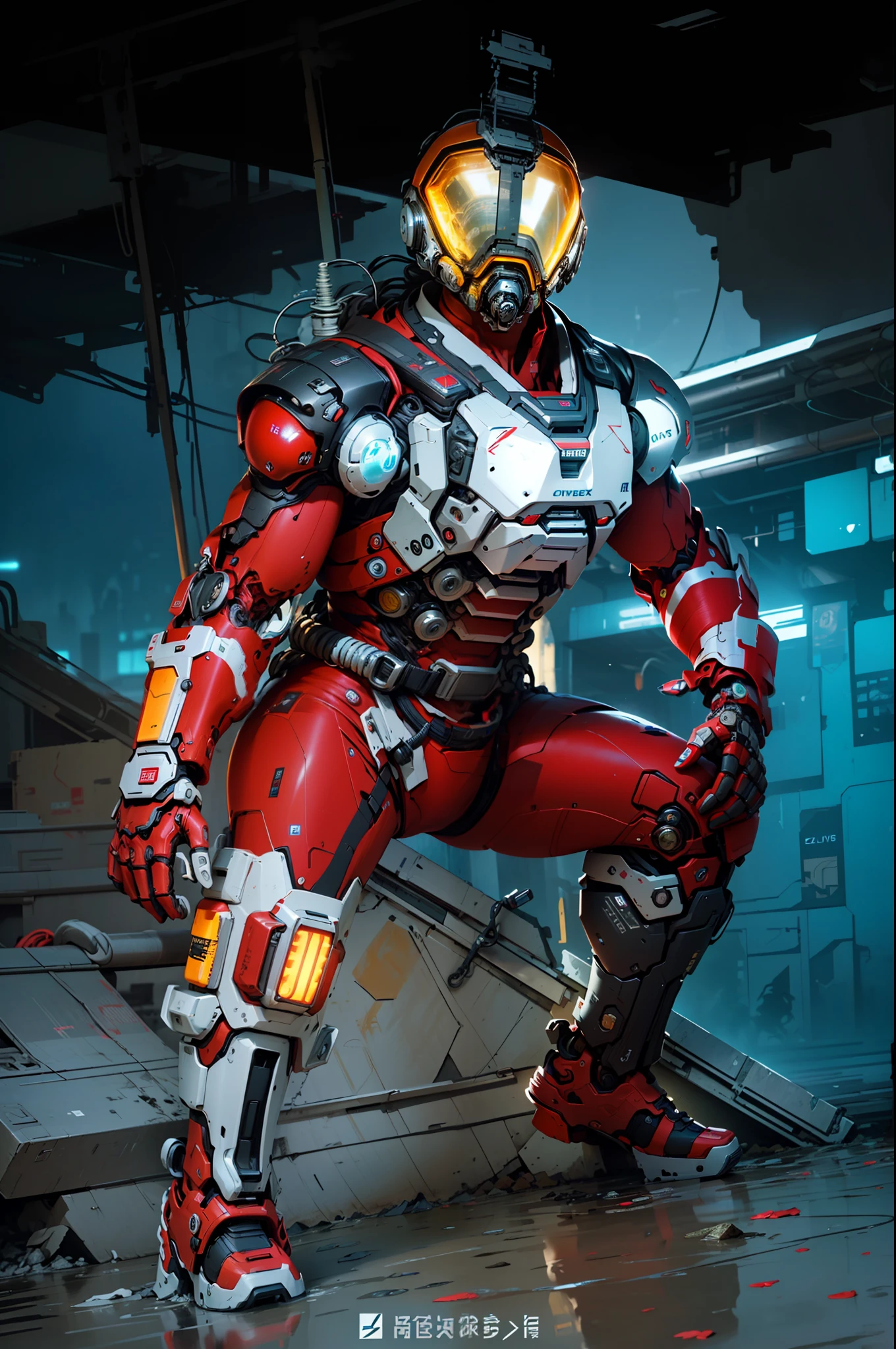 ((Best quality)), ((masterpiece)), (highly detailed:1.3), In a sprawling cyberpunk metropolis, dominated by towering skyscrapers and neon-lit alleys, a dystopian mega corporation known as OmniCorp reigns supreme. OmniCorp, driven by insatiable greed and power, has ventured beyond Earth's boundaries to exploit the vast resources of near-earth objects (NEOs) in a relentless pursuit of profit.Set in a gritty future, where the line between humanity and technology blurs, your images will depict the dark and ruthless world of NEO asteroid mining. Explore the juxtaposition of high-tech machinery, advanced robotics, and human labor as they collaborate to extract precious minerals and resources from the cold depths of space.Capture the scenes of colossal mining rigs, suspended in zero-gravity, relentlessly drilling into massive NEOs, their mechanical arms piercing through the rocky exterior. Show the workers, adorned in cybernetic suits, braving the harsh conditions of space to harvest the valuable ores, their faces obscured by gas masks and reflective visors.Amidst the cold and desolate asteroids, reveal the towering presence of the OmniCorp headquarters—a monolithic structure that casts a shadow over the workers below. Showcase the opulent offices and boardrooms, where executives make decisions that shape the destiny of both the company and the exploited masses.But beneath the shiny veneer of corporate power, unveil the simmering rebellion of the oppressed. Depict the clandestine activities of underground resistance movements, fighting against OmniCorp's iron grip on society. Show their covert operations, hacking into the corporation's networks, and plotting to expose its dark secrets.Incorporate elements of advanced technology, cybernetic enhancements, holographic displays, and augmented reality overlays to accentuate the cyberpunk atmosphere. Explore the contrast between the bleak and polluted cityscape and the infinite expanse of space, emphasizing the impact of humanit