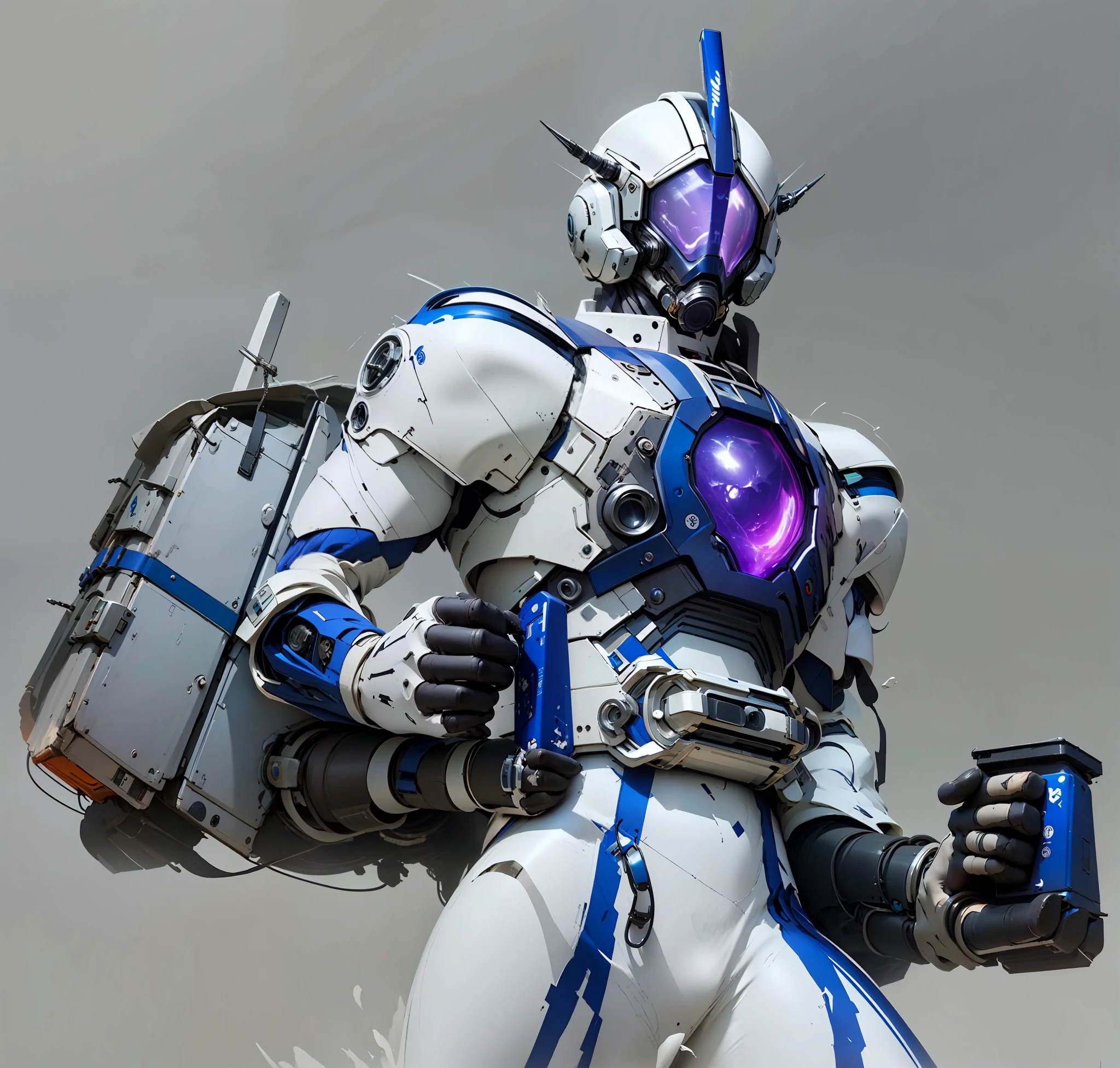 ((Best quality)), ((masterpiece)), (highly detailed:1.3), In a sprawling cyberpunk metropolis, dominated by towering skyscrapers and neon-lit alleys, a dystopian mega corporation known as OmniCorp reigns supreme. OmniCorp, driven by insatiable greed and power, has ventured beyond Earth's boundaries to exploit the vast resources of near-earth objects (NEOs) in a relentless pursuit of profit.Set in a gritty future, where the line between humanity and technology blurs, your images will depict the dark and ruthless world of NEO asteroid mining. Explore the juxtaposition of high-tech machinery, advanced robotics, and human labor as they collaborate to extract precious minerals and resources from the cold depths of space.Capture the scenes of colossal mining rigs, suspended in zero-gravity, relentlessly drilling into massive NEOs, their mechanical arms piercing through the rocky exterior. Show the workers, adorned in cybernetic suits, braving the harsh conditions of space to harvest the valuable ores, their faces obscured by gas masks and reflective visors.Amidst the cold and desolate asteroids, reveal the towering presence of the OmniCorp headquarters—a monolithic structure that casts a shadow over the workers below. Showcase the opulent offices and boardrooms, where executives make decisions that shape the destiny of both the company and the exploited masses.But beneath the shiny veneer of corporate power, unveil the simmering rebellion of the oppressed. Depict the clandestine activities of underground resistance movements, fighting against OmniCorp's iron grip on society. Show their covert operations, hacking into the corporation's networks, and plotting to expose its dark secrets.Incorporate elements of advanced technology, cybernetic enhancements, holographic displays, and augmented reality overlays to accentuate the cyberpunk atmosphere. Explore the contrast between the bleak and polluted cityscape and the infinite expanse of space, emphasizing the impact of humanit