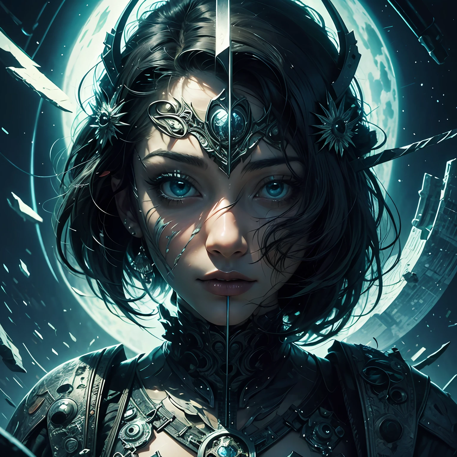 official art, unity 8k wallpaper, ultra detailed, beautiful and aesthetic, High quality, beautiful, masterpiece, best quality, (zentangle, mandala, tangle, entangle:0.6), --auto