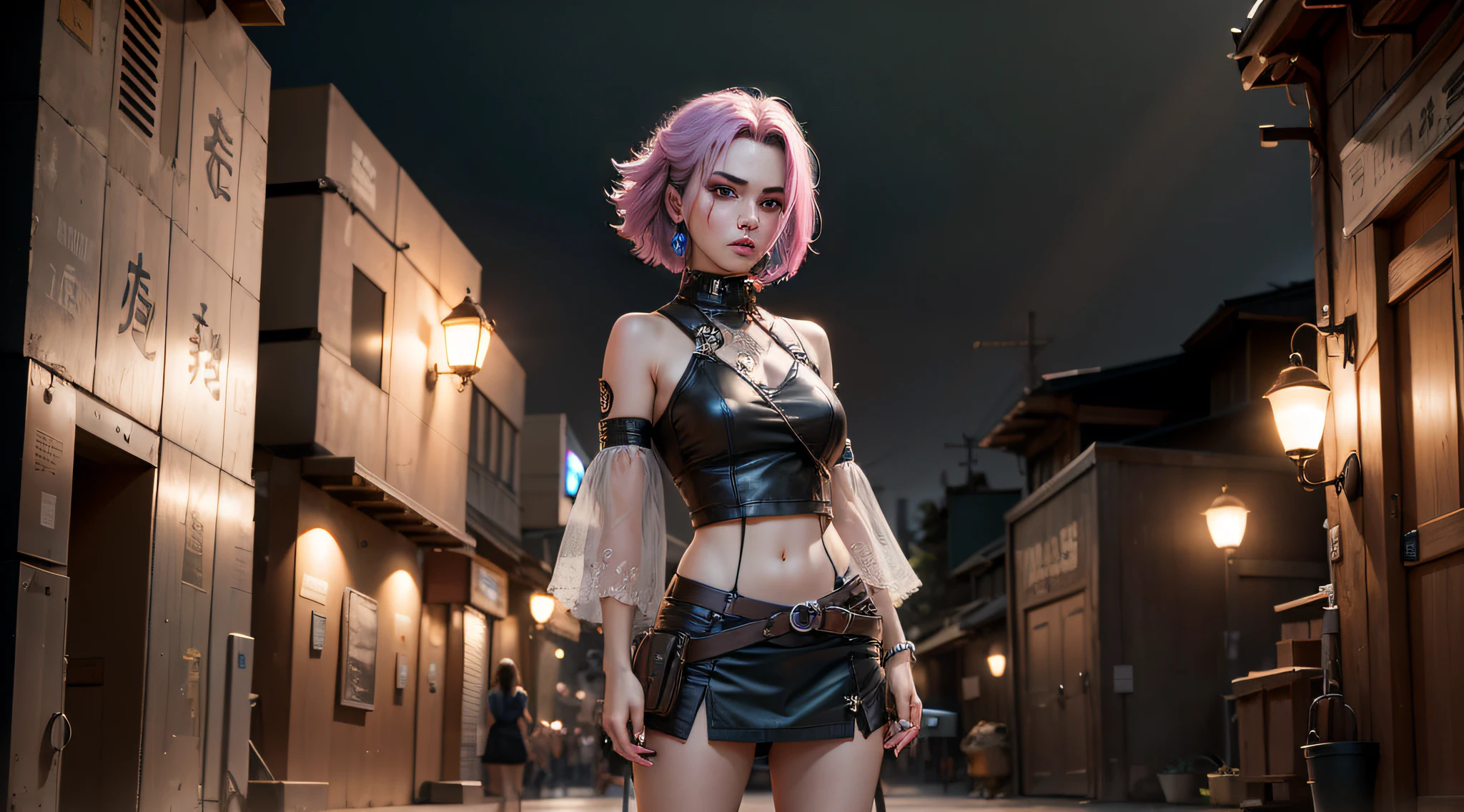 there is a woman in a short skirt and top posing for a picture, Cyberpunk 2 0 e. o modelo menina, Foto cyberpunk, menina de anime cyberpunk feminino, Anime Garota Cosplay, garota anime cyberpunk, roupa estilo cyberpunk, modelo bonito da mulher cyberpunk, cyberpunk menina bonita, cyberpunk zangada deusa linda, roupa cyberpunk, Garota cyberpunk, tem estilo cyberpunk, no estilo cyberpunk, menina cyberpunk sonhadora