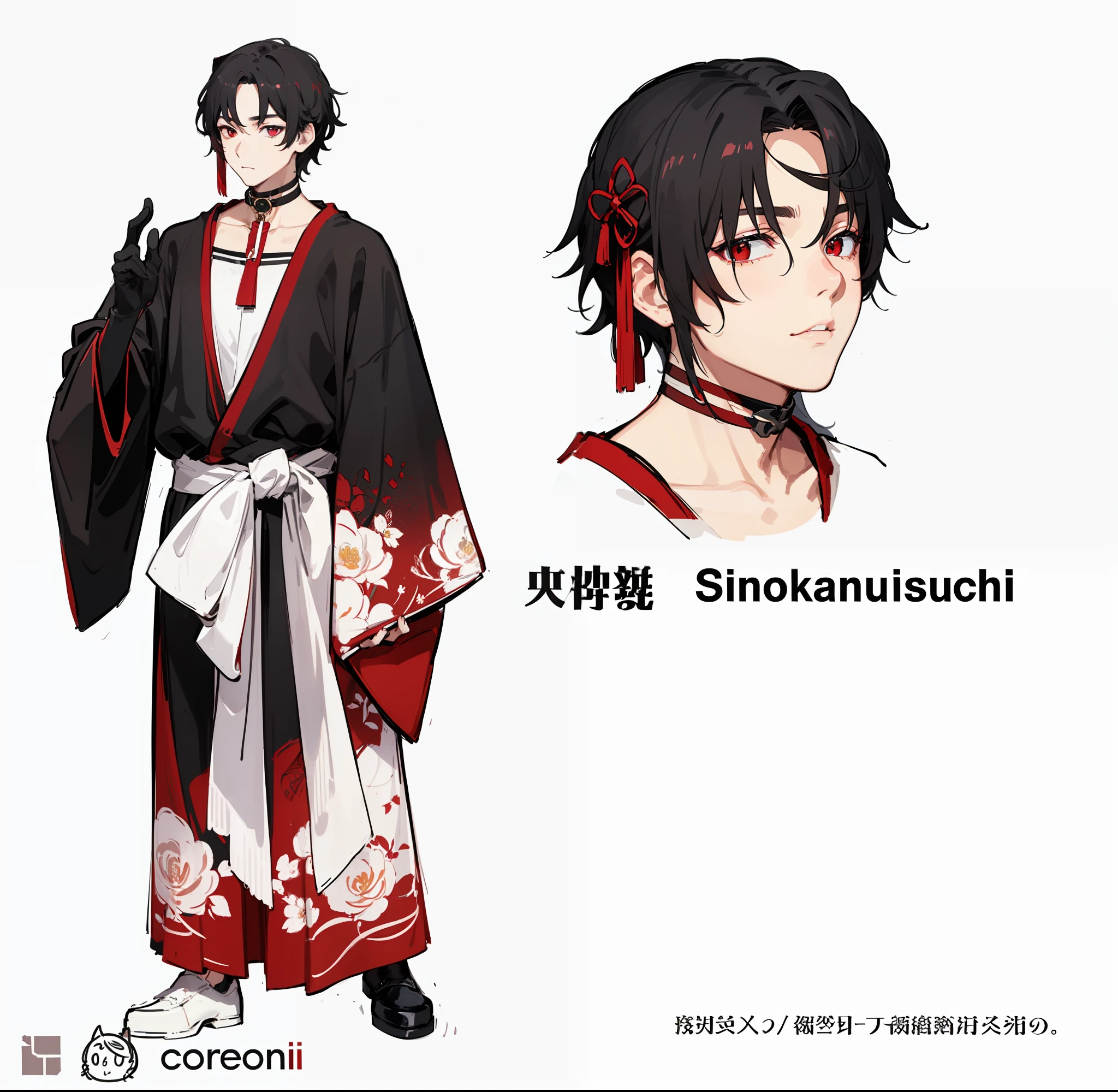 ((masterpiece, best quality)), (1man), (solo), (male focus), (white hair, long hair), (red eyes)), neutral expression, closed mouth