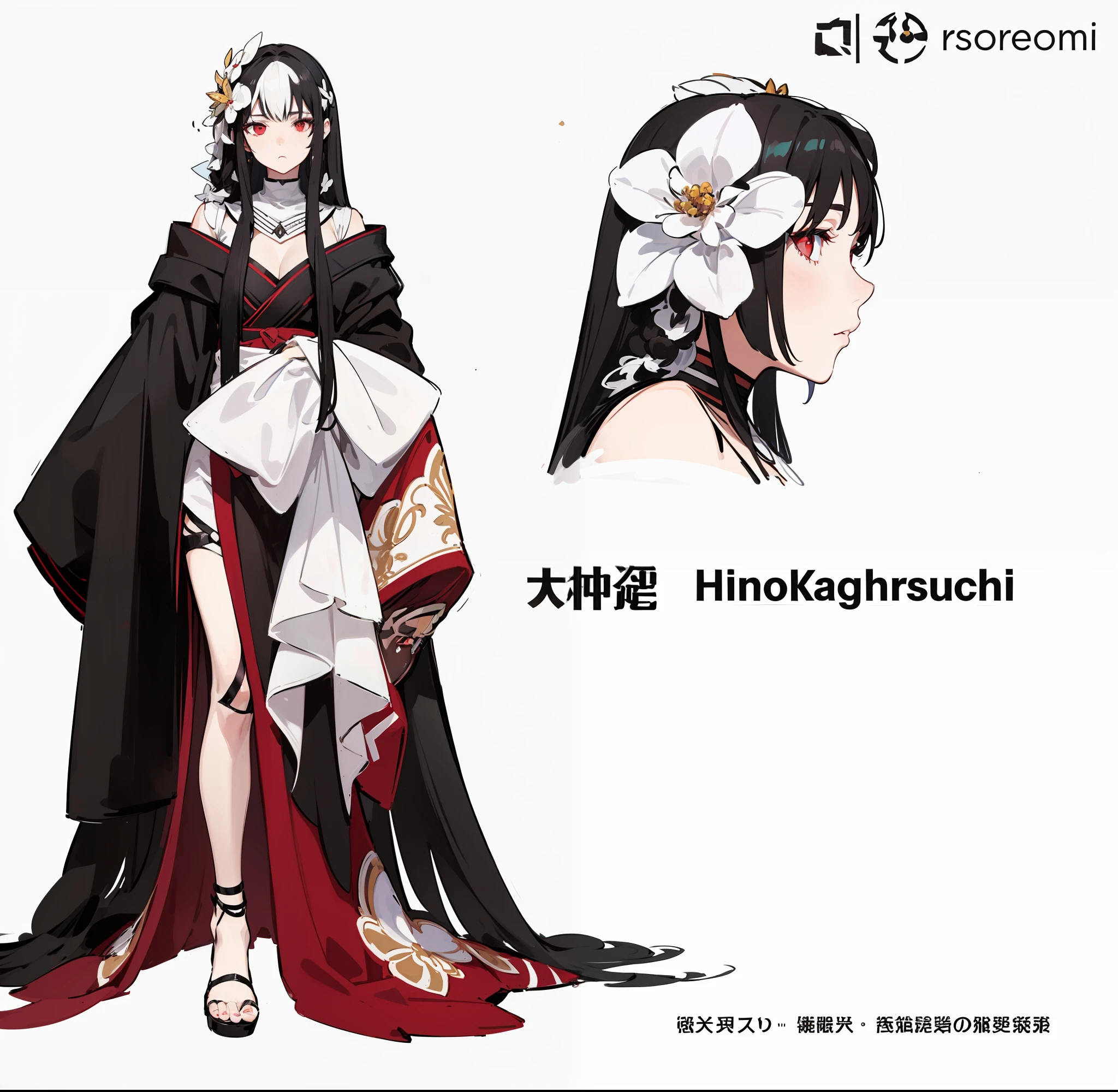 ((masterpiece, best quality)), (1woman), (solo), (female focus), (white hair, long hair), (red eyes)), neutral expression, closed mouth