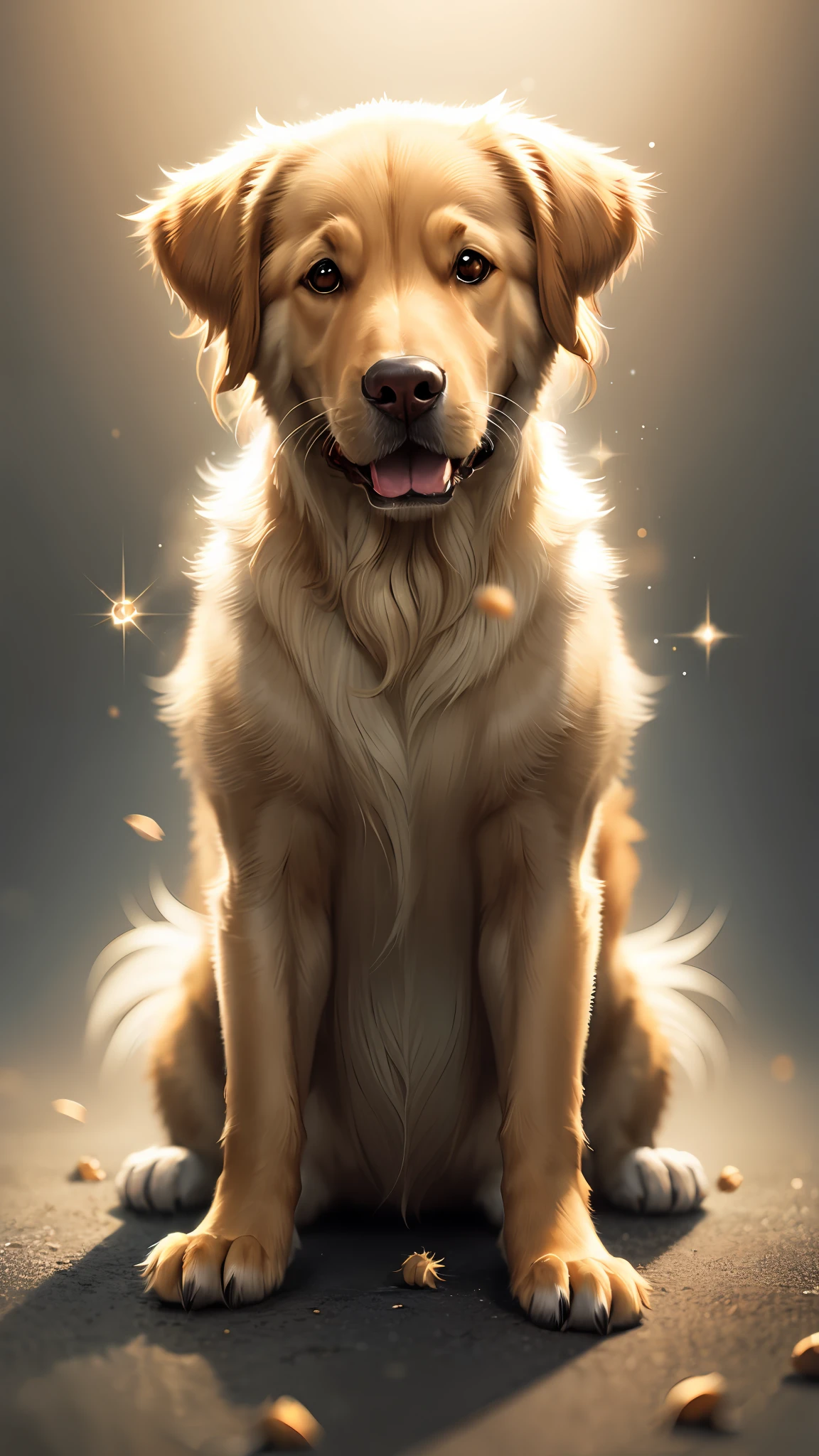 Quantum-type Golden Retriever