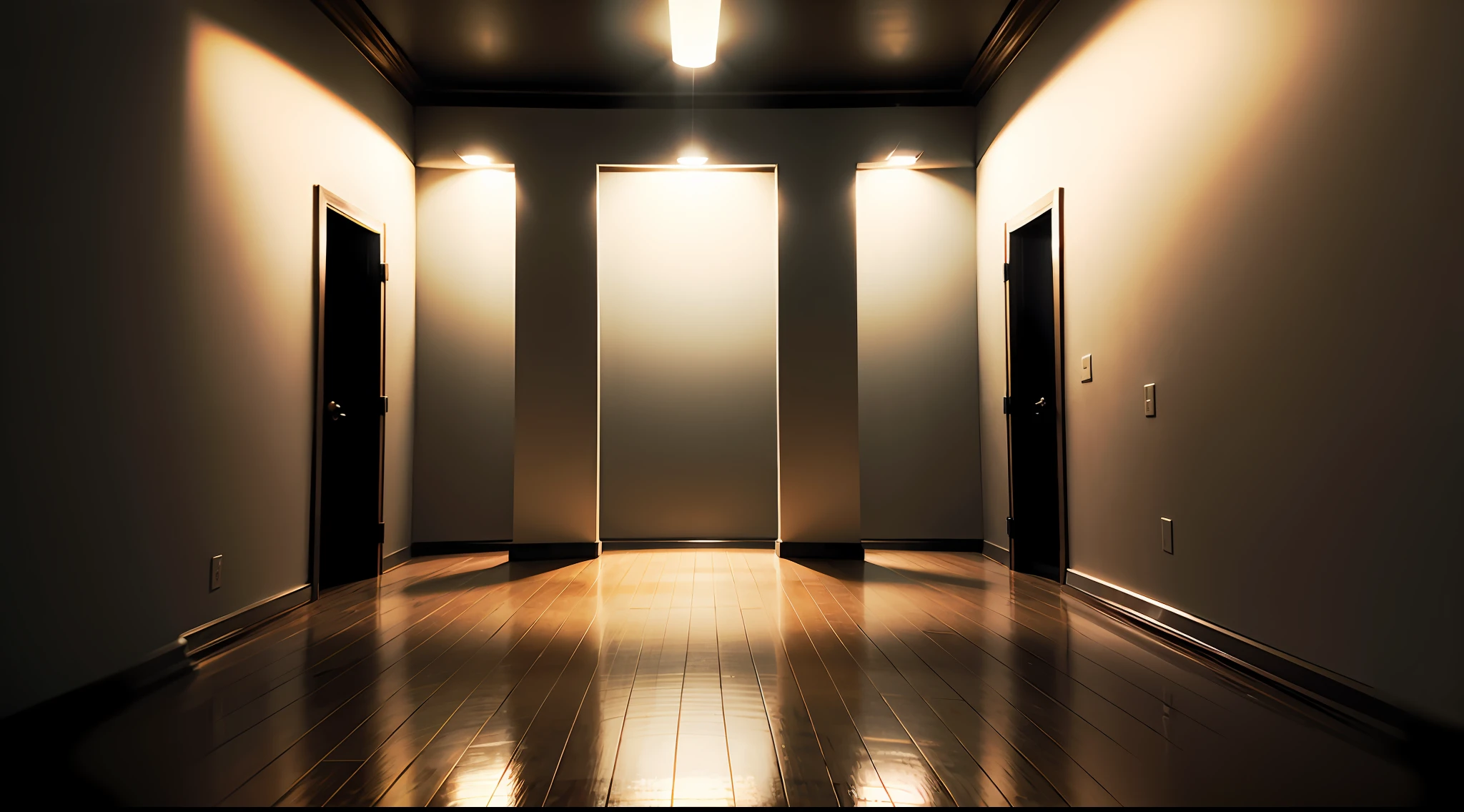 The interior of a room at night. full with haze an eerie lighting. volumetric lighting, foggy. there are a lot of ancient artifacts being exposed. ultra detail, hiperrealistic, ultimate photo-realism, insane photographic detail. absolutely cinematic, expert usage of lighting. film on arri alexa, horror movie, dramatic lighting, masterpiece, masterful lighting, deep shadows, noir influences.