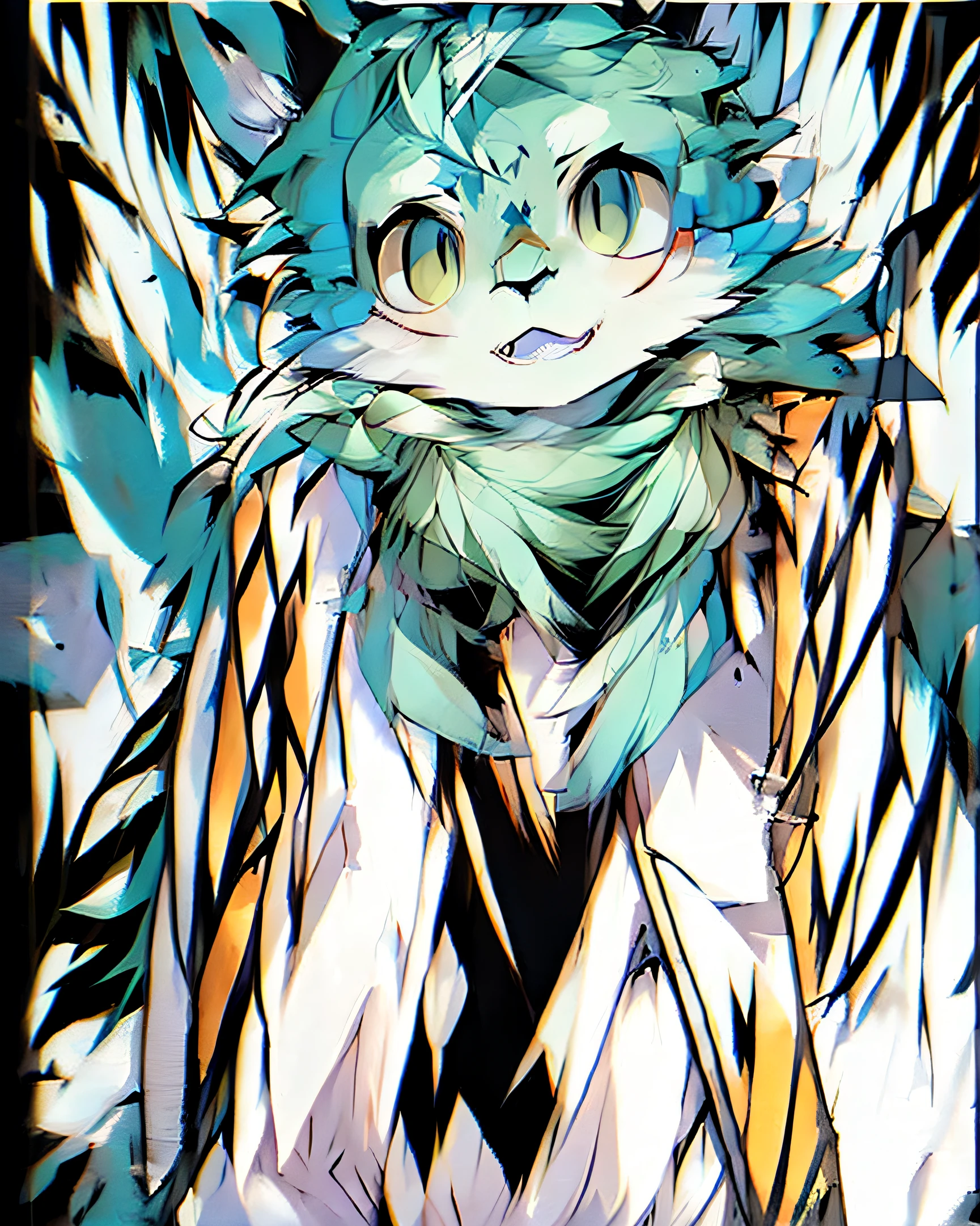 The anime style must be super detailed